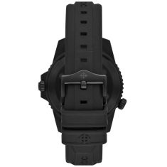 Zodiac Super Sea Wolf Pro-Diver GMT Automatic Black Dial Rubber Strap Watch 42mm - ZO3557
