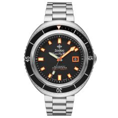 Zodiac Super Sea Wolf Saturation Diver Automatic Stainless Steel Watch 44mm - ZO9509