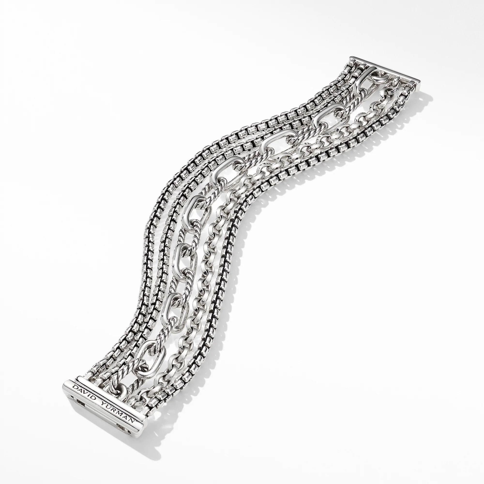 Dillard s Cobra Chain Multi Row Coil Bracelet Pueblo Mall