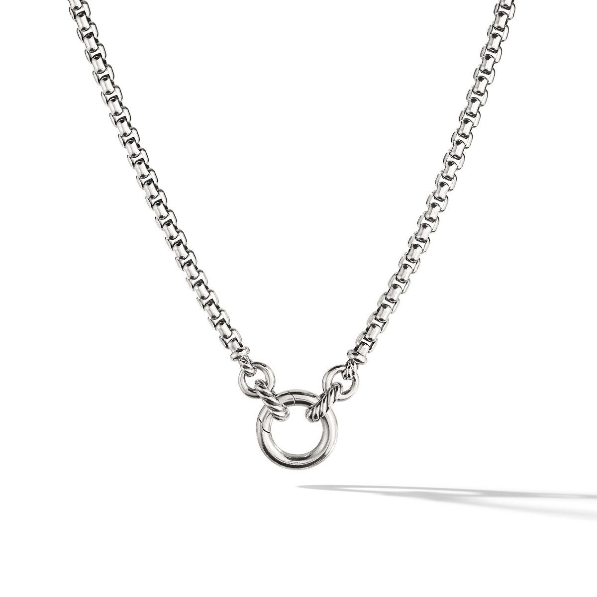 David Yurman Amulet Vehicle Box Chain Necklace