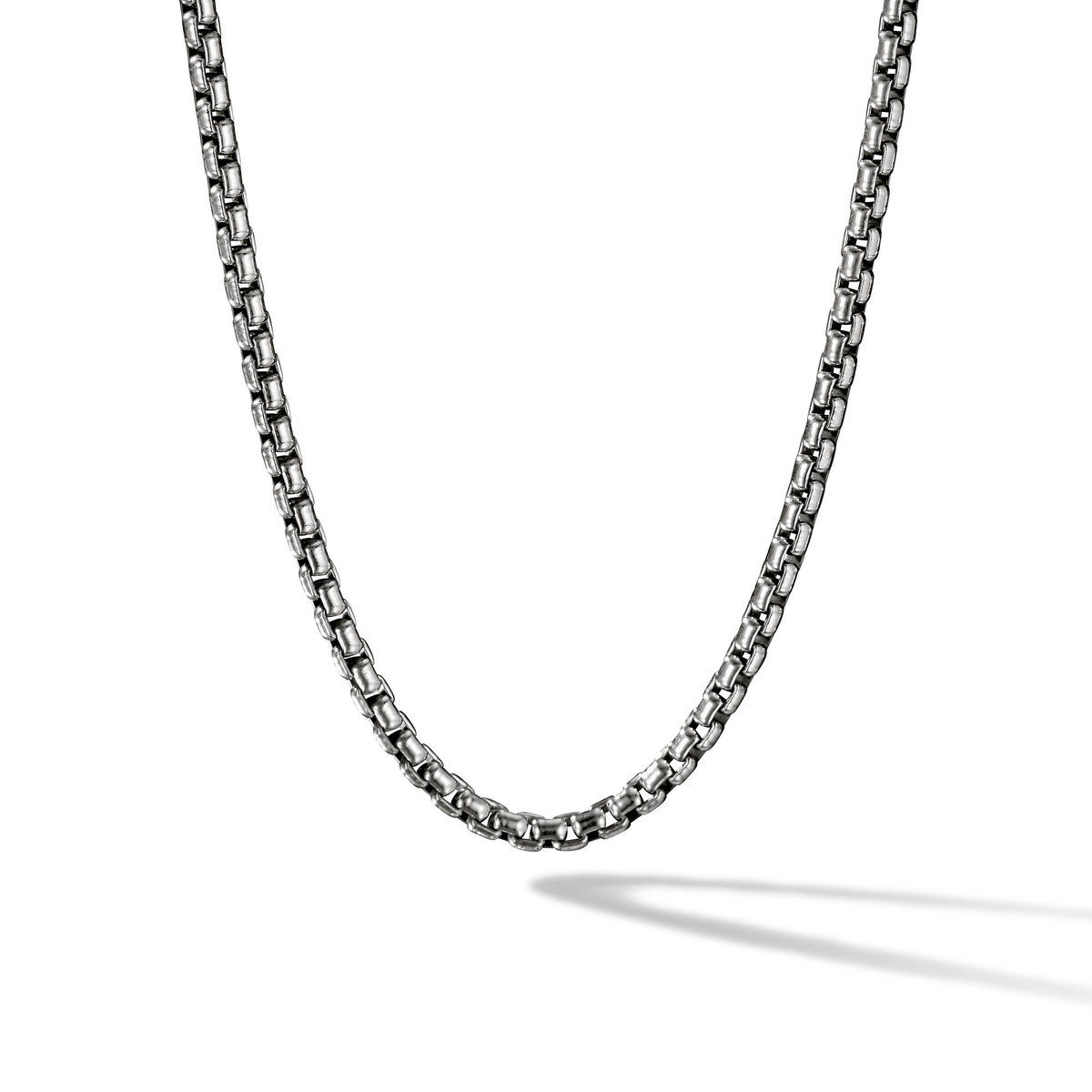 Movado  Sphere Lock Collection sterling silver necklace with a twisting lock  pendant