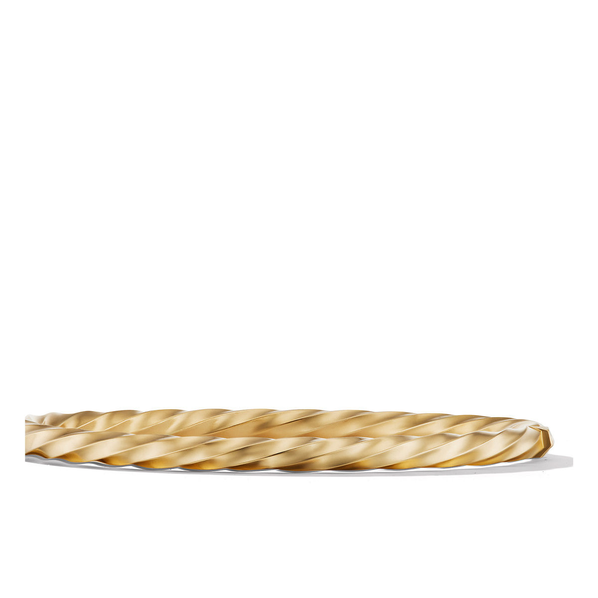 David Yurman Cable Edge Bracelet in Recycled 18K Yellow Gold - Small