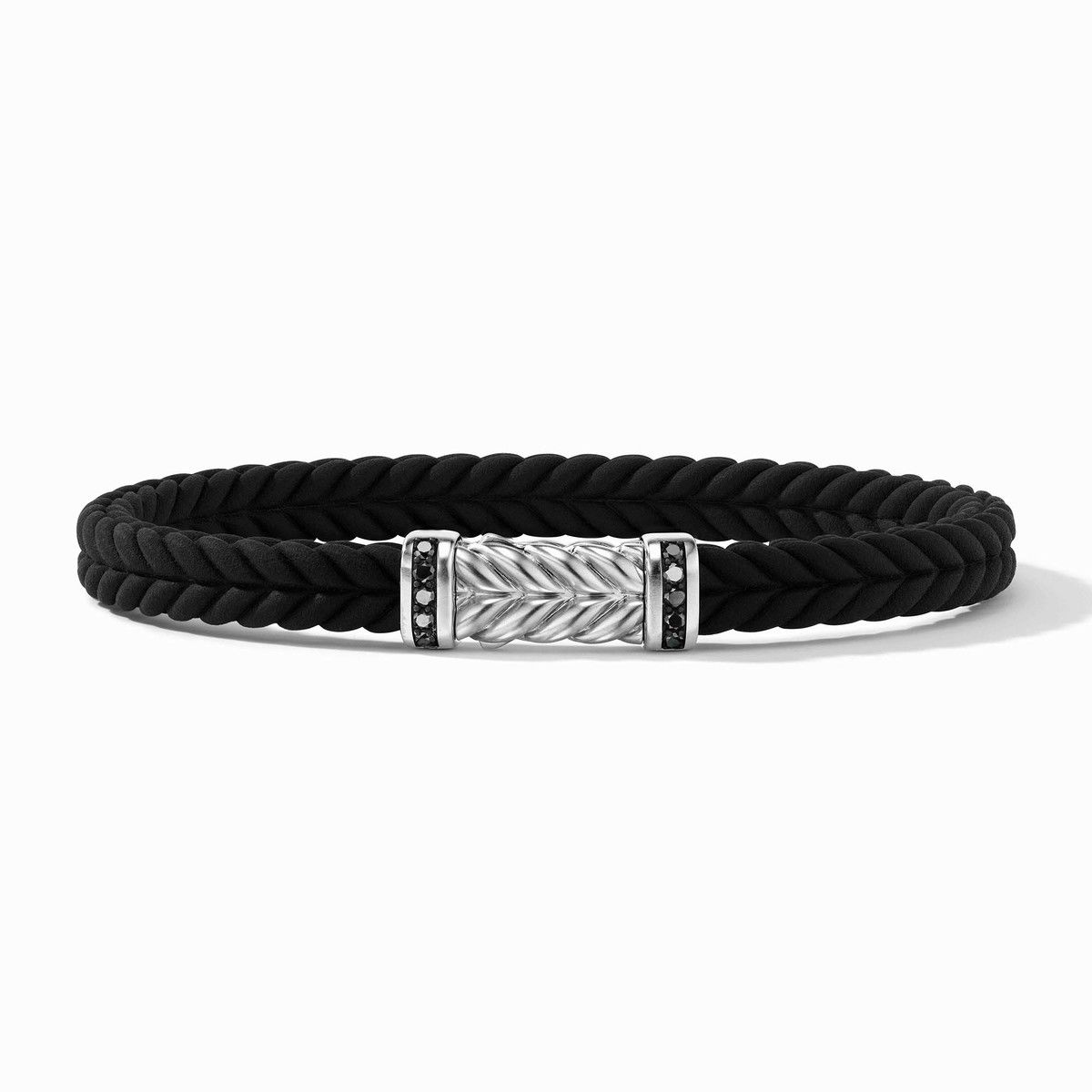 David Yurman Cable Edge Cuff Bracelet in Recycled Sterling Silver