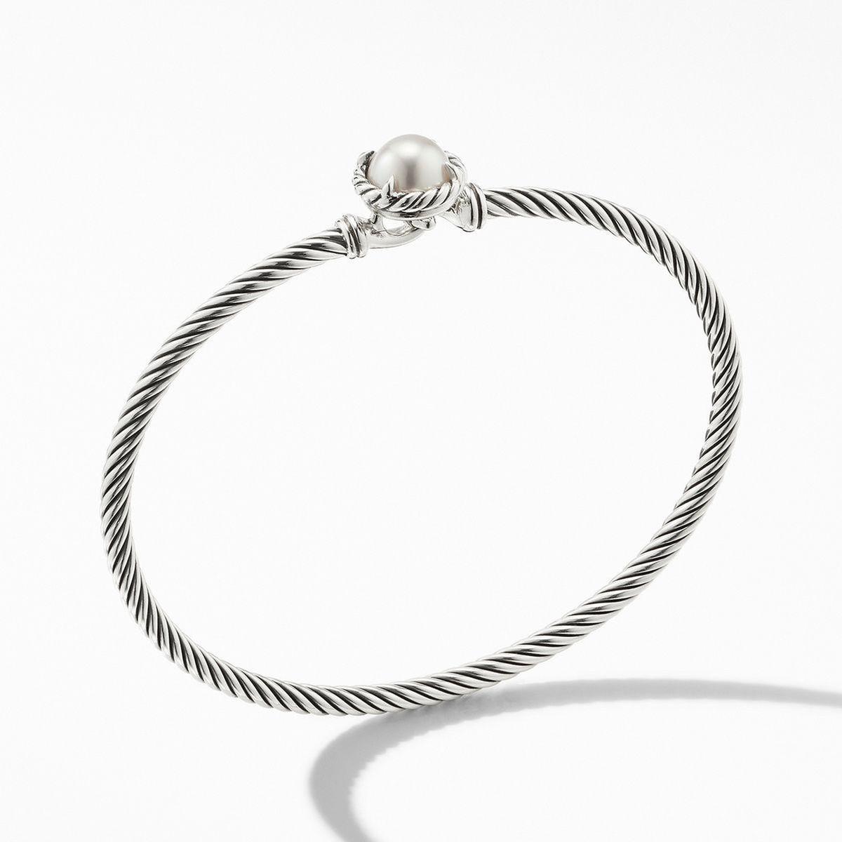 David Yurman Petite Chatelaine Bracelet with Pearl