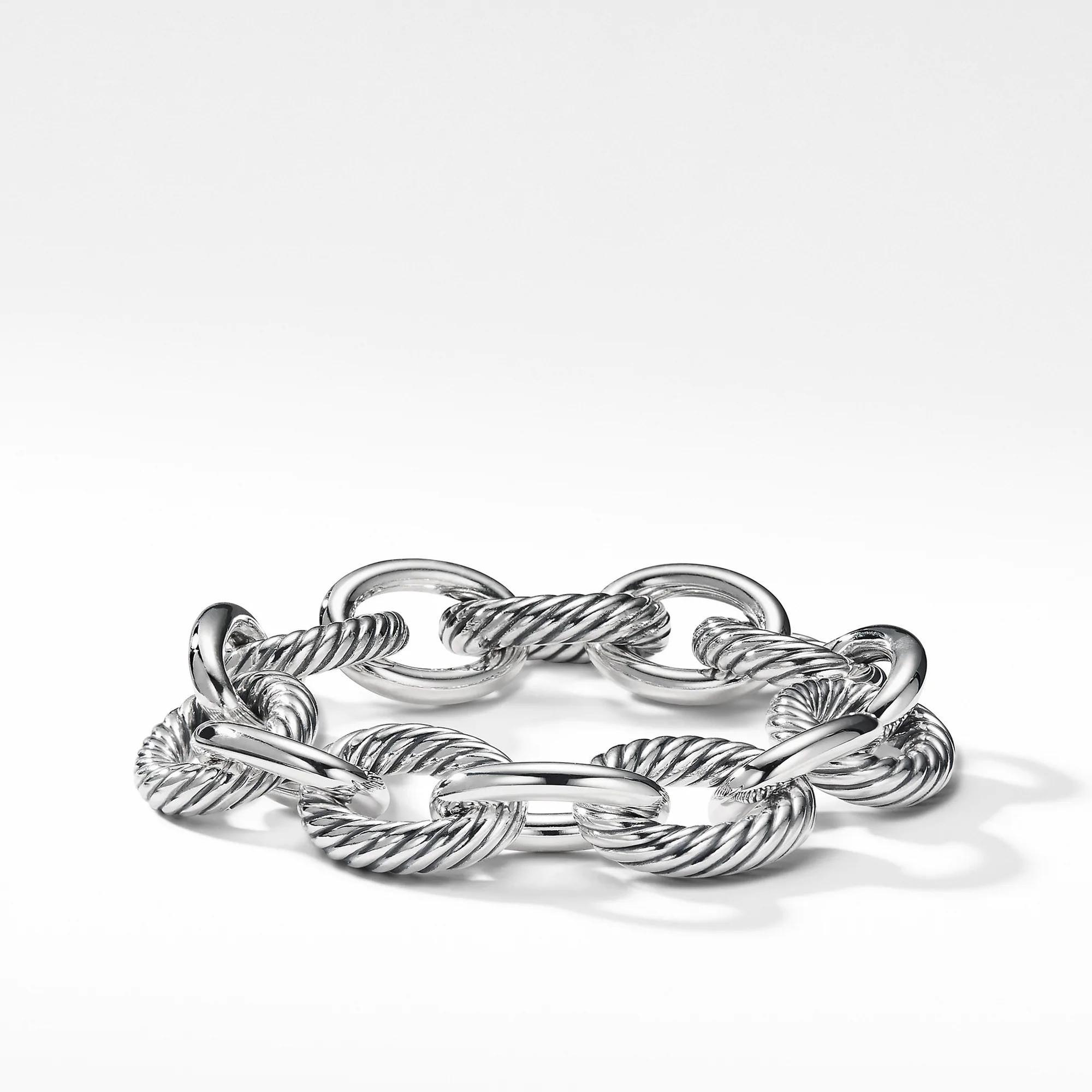 David Yurman Oval Link Chain Bracelet, 17mm - 8.5 Inches