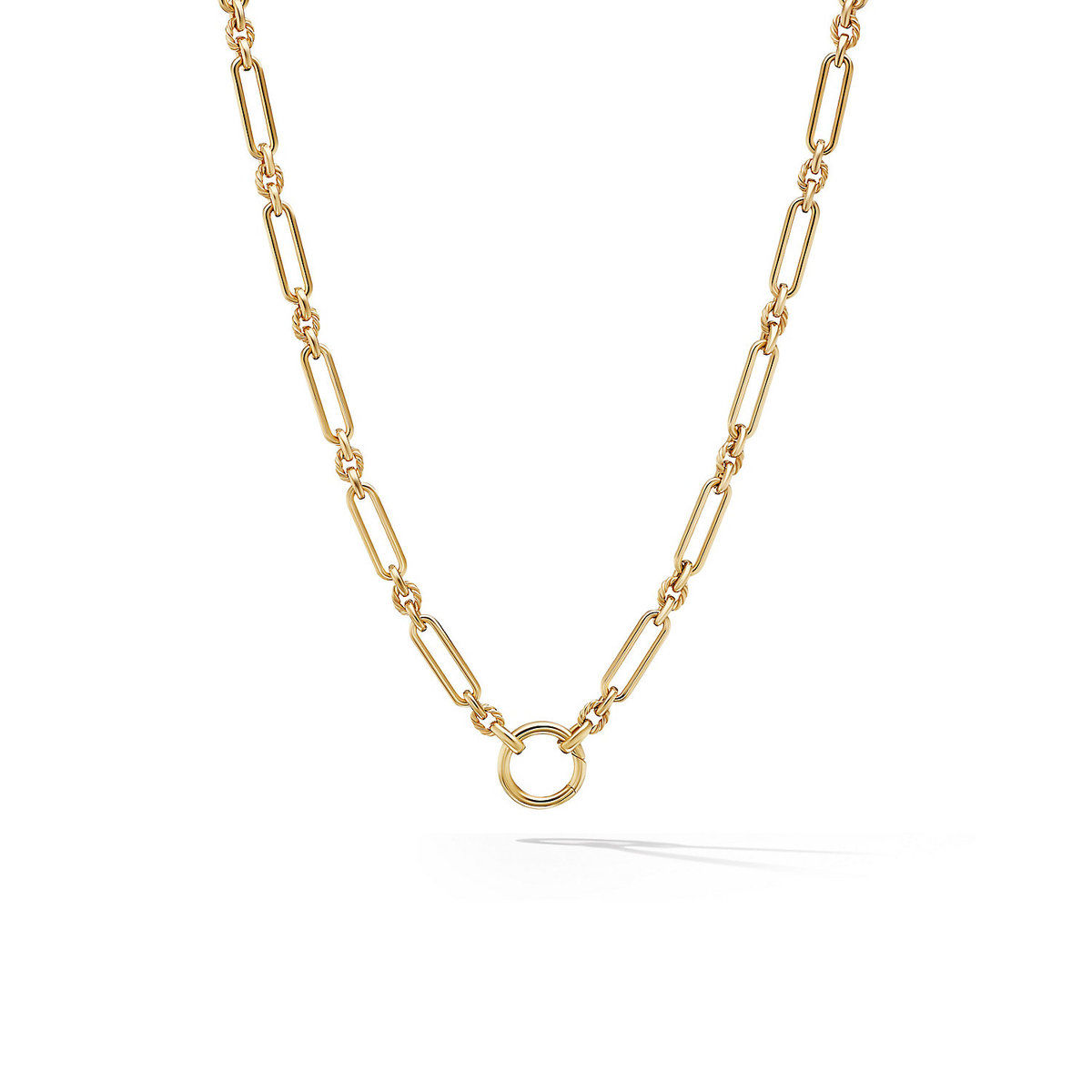David Yurman Lexington Chain Necklace in 18K Yellow Gold - 17 Inc