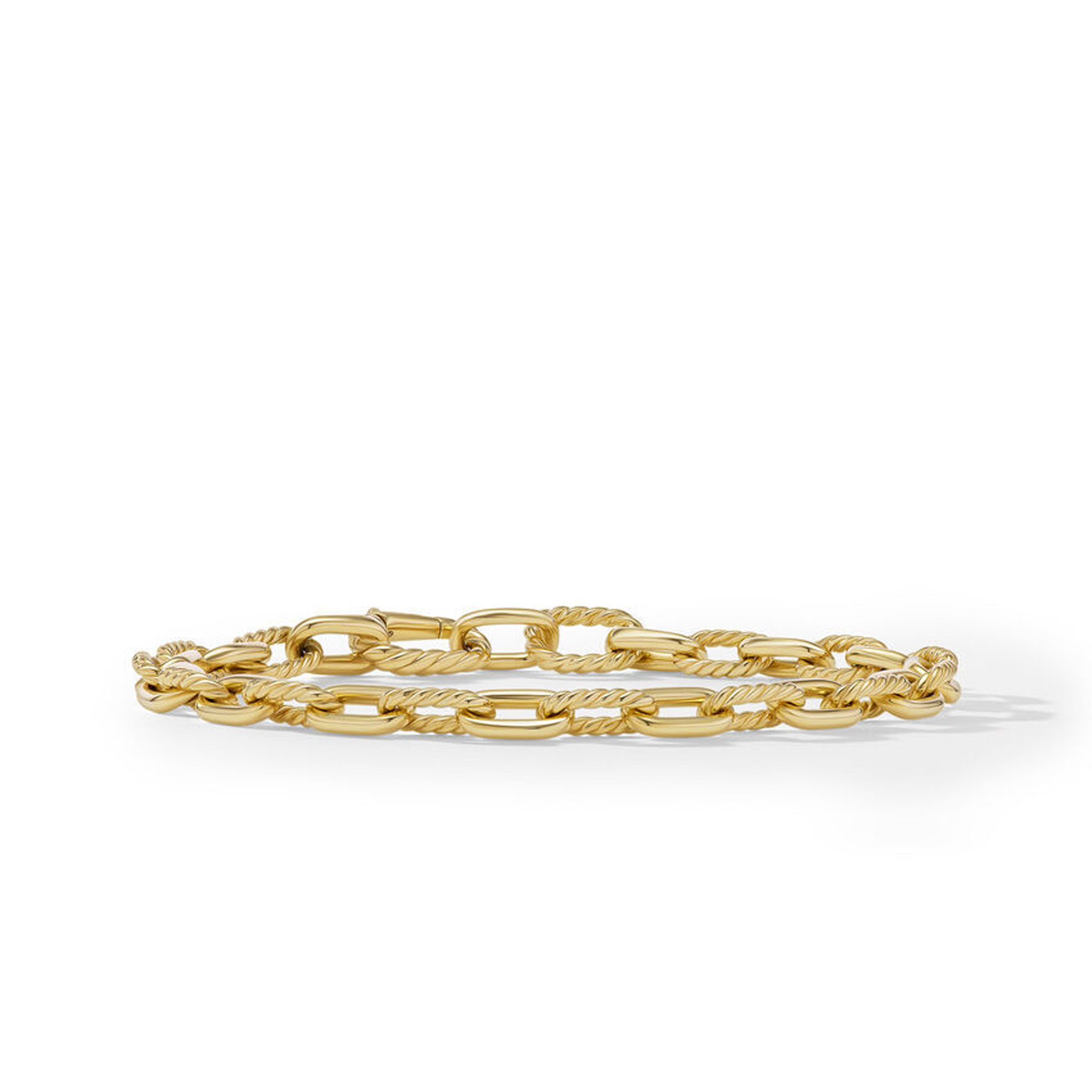 David Yurman Madison Chain Bracelet in 18K Yellow Gold | Medium