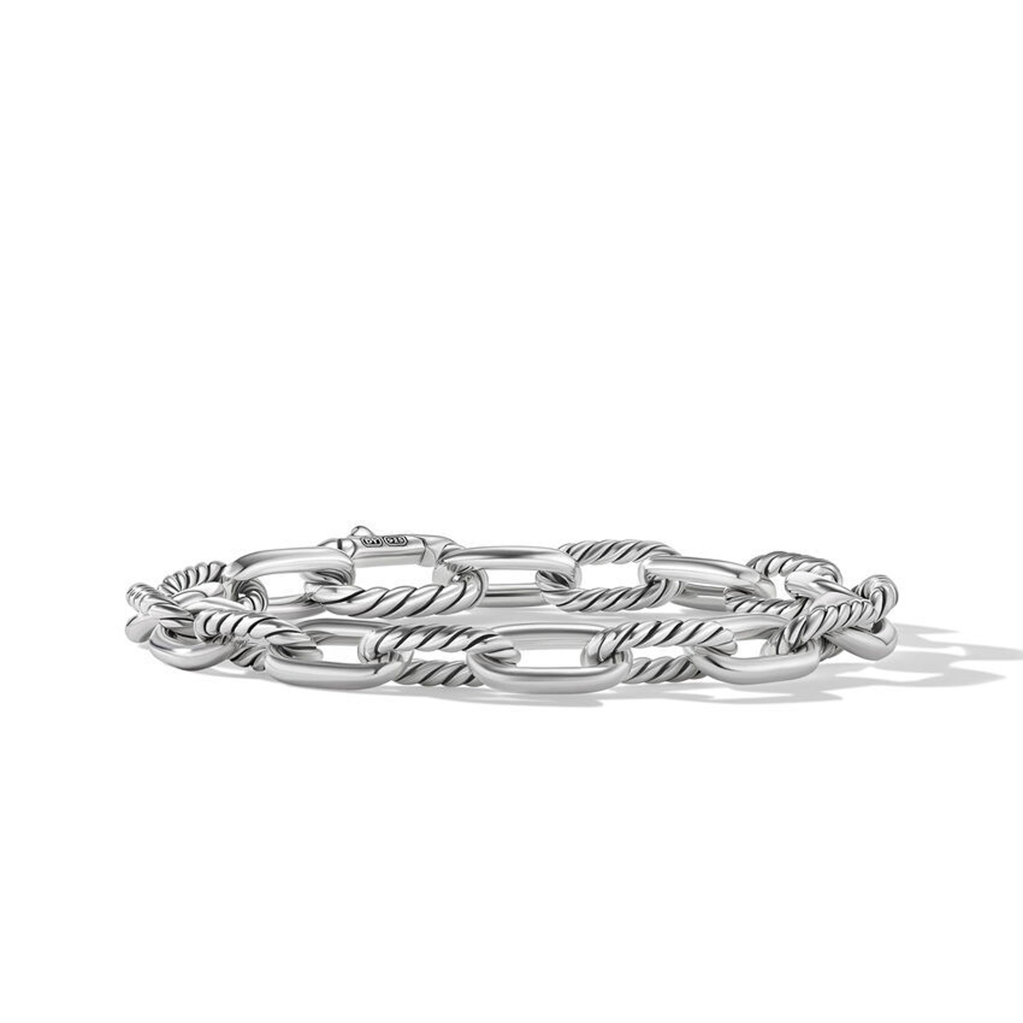 David Yurman Men's  DY Madison Chain Bracelet in Sterling Silver  8.5mm - Medium