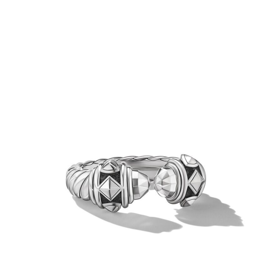 David Yurman Womens Renaissance Ring in Sterling Silver Size 7 450$