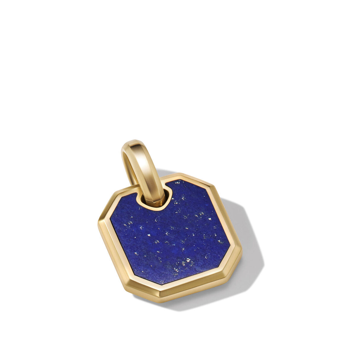 David Yurman  Roman Amulet in 18K Yellow Gold with Lapis