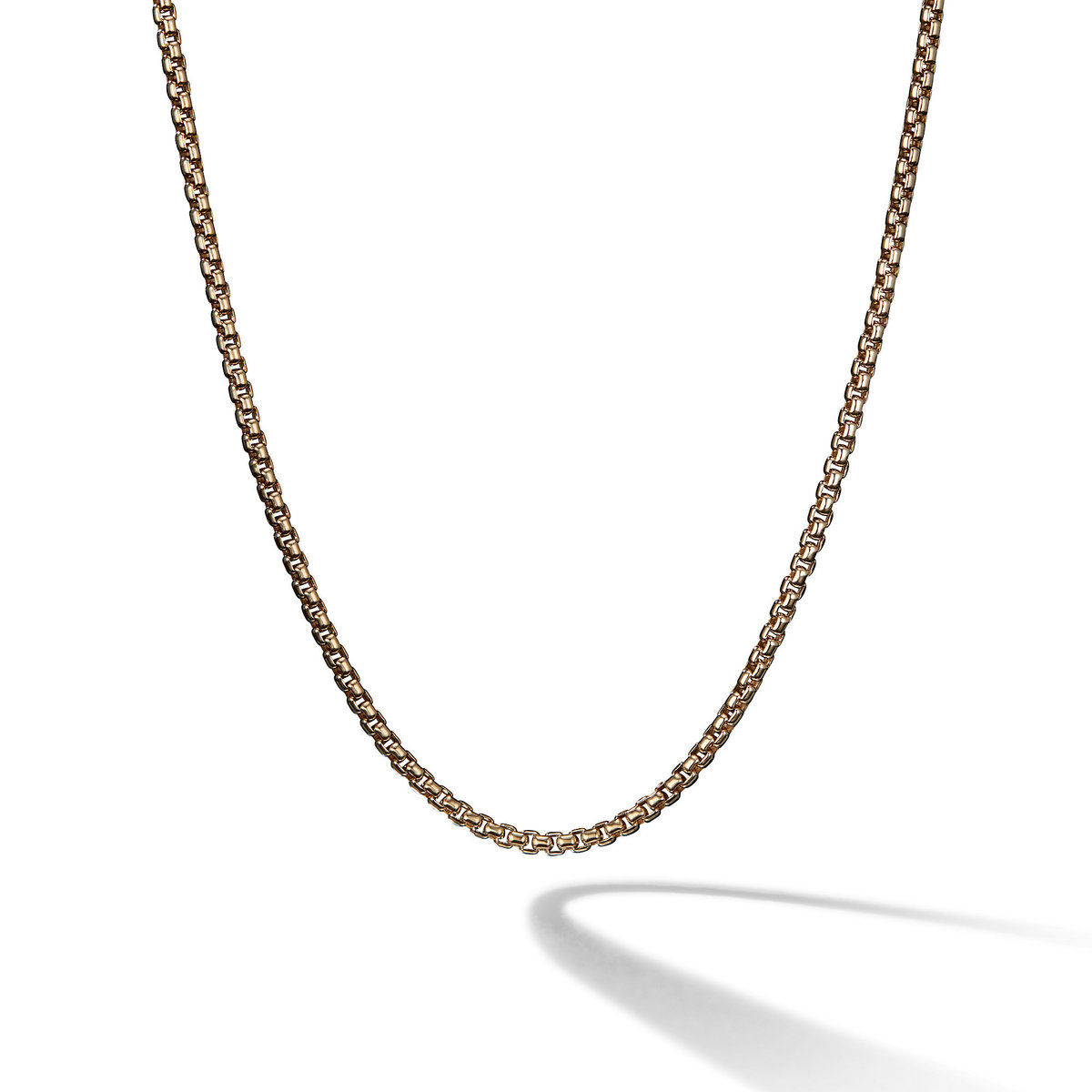 Men's David Yurman Chain Collection Small Box Chain in 18k Yellow