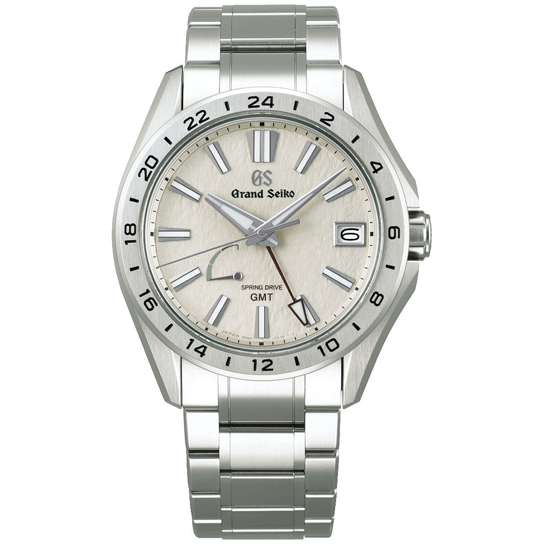 Evolution 9 GMT Ivory Dial Titanium Watch | - Grand Seiko SBGE285