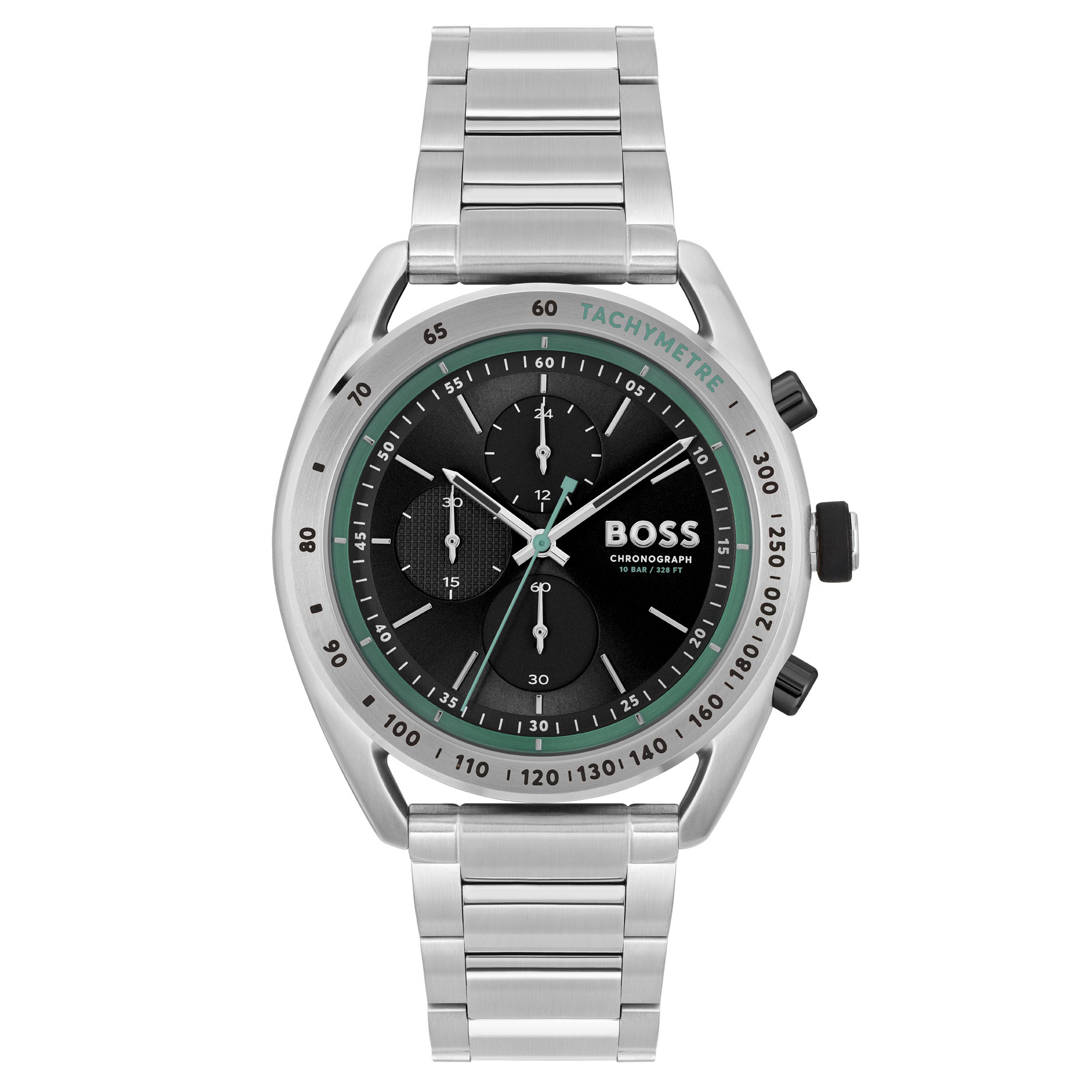 Center Court Chronograph Stainless Steel Bracelet Watch | 44mm | - Hugo Boss 1514023
