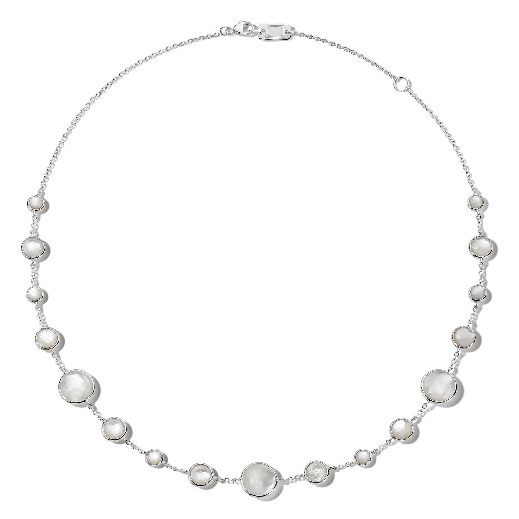 IPPOLITA Lollitini Short Sterling Silver Necklace in Mother-of-Pe