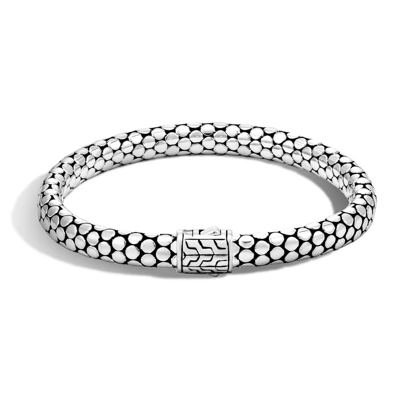 John Hardy Dot 65mm Chain Bracelet in Sterling Silver - Small 650$