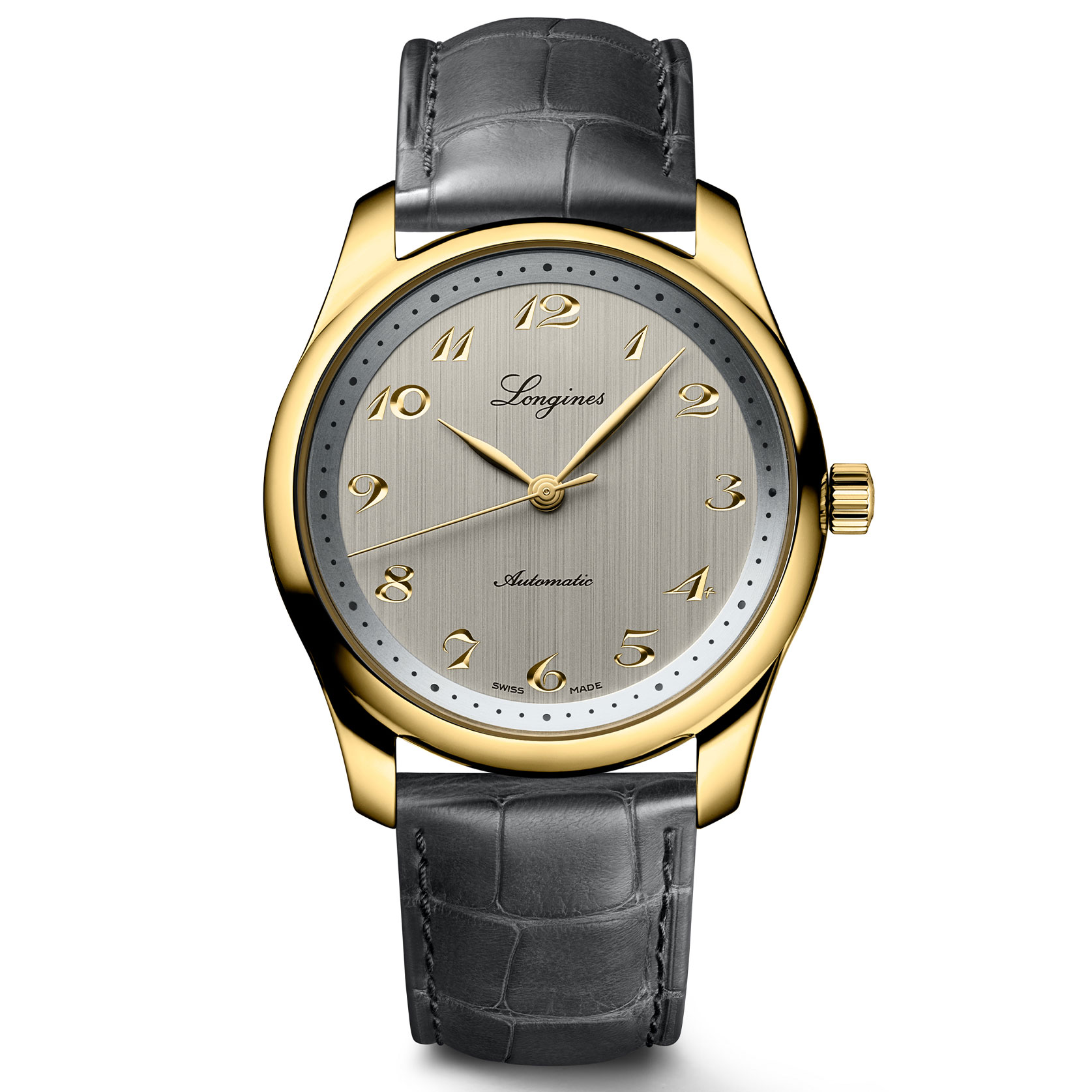 Master Collection 190th Anniversary Yellow Gold Case Leather Strap Limited Edition Watch | - Longines L27936732