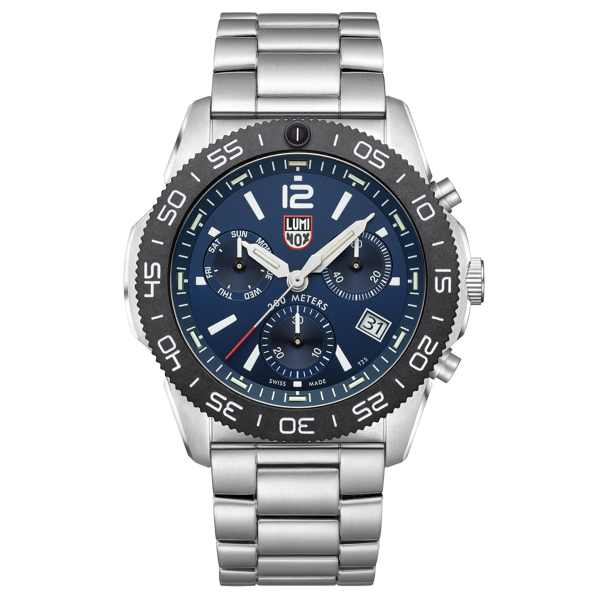 Pacific Diver Chronograph 3140 Series Blue Dial Stainless Steel Watch | 44mm | - Luminox XS.3144