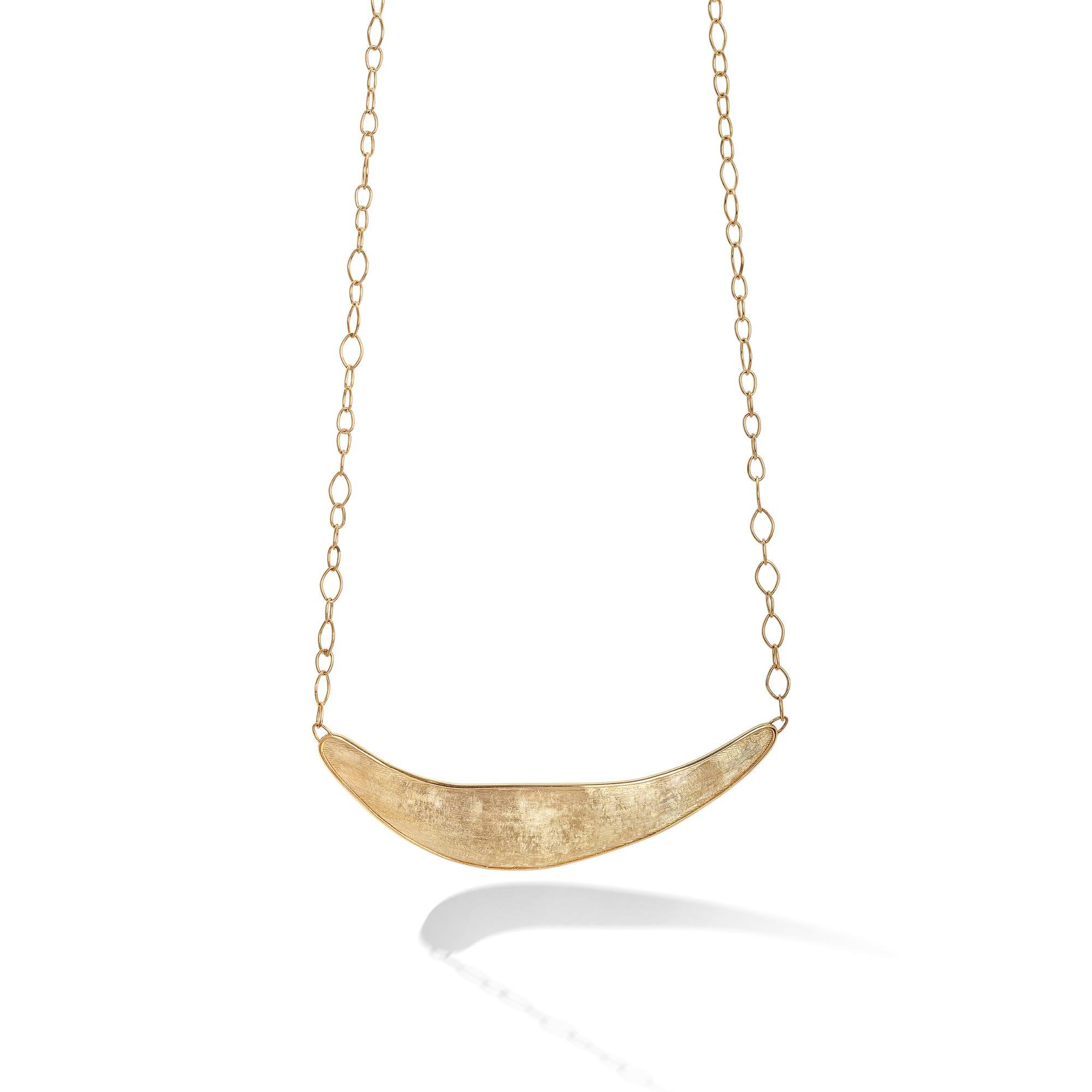 Marco Bicego Yellow Gold Half Collar Necklace | Lunaria Collectio