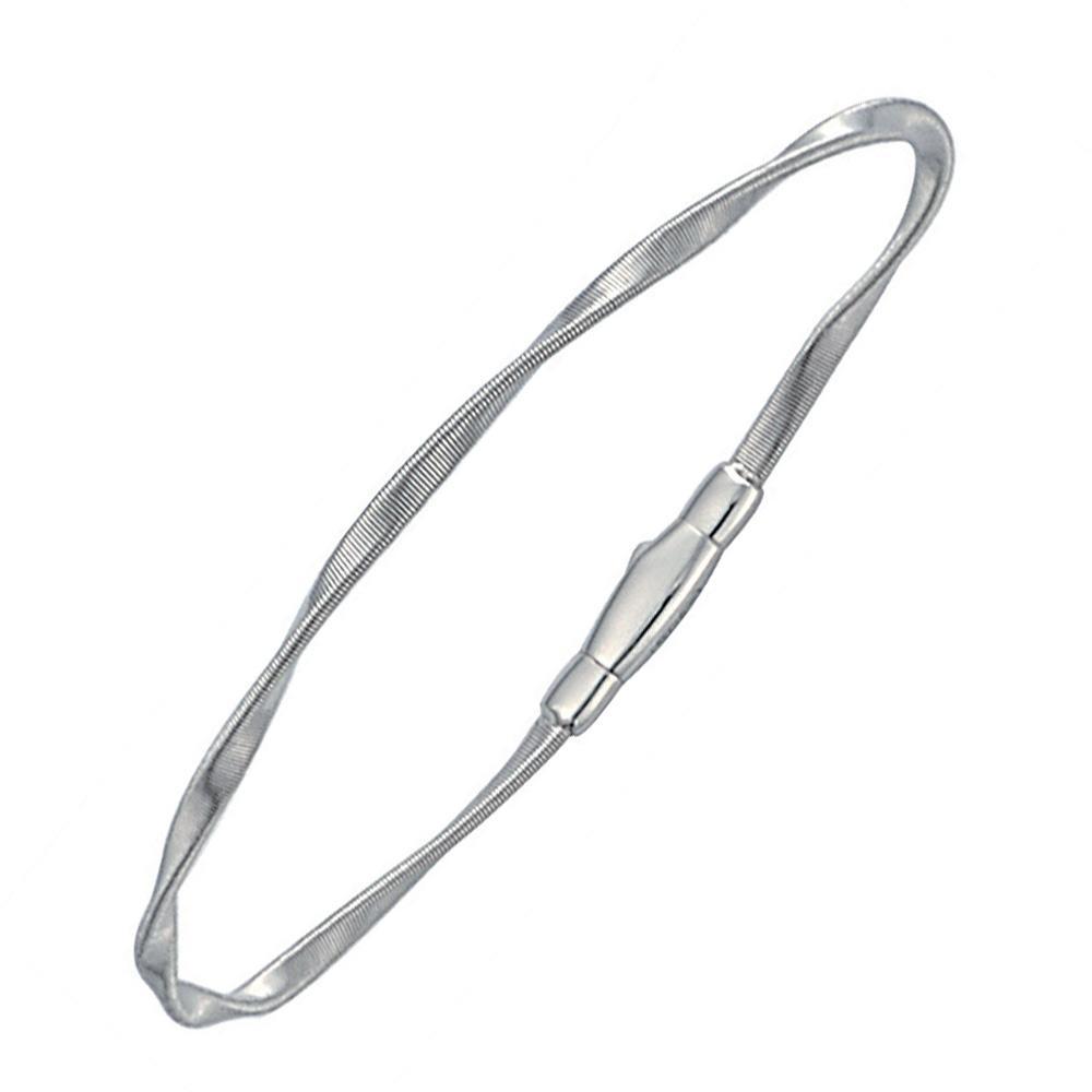 Marco Bicego White Gold Single Strand Bracelet | Marrakech Collec