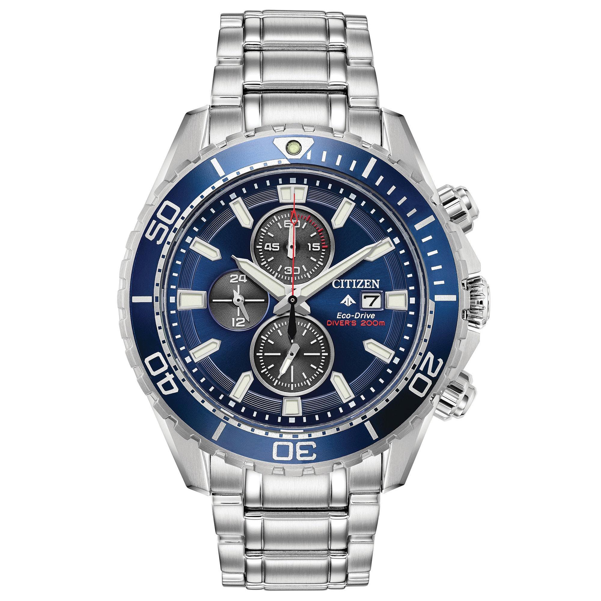 Men's Citizen Eco-Drive Promaster Professional Diver Stainless St