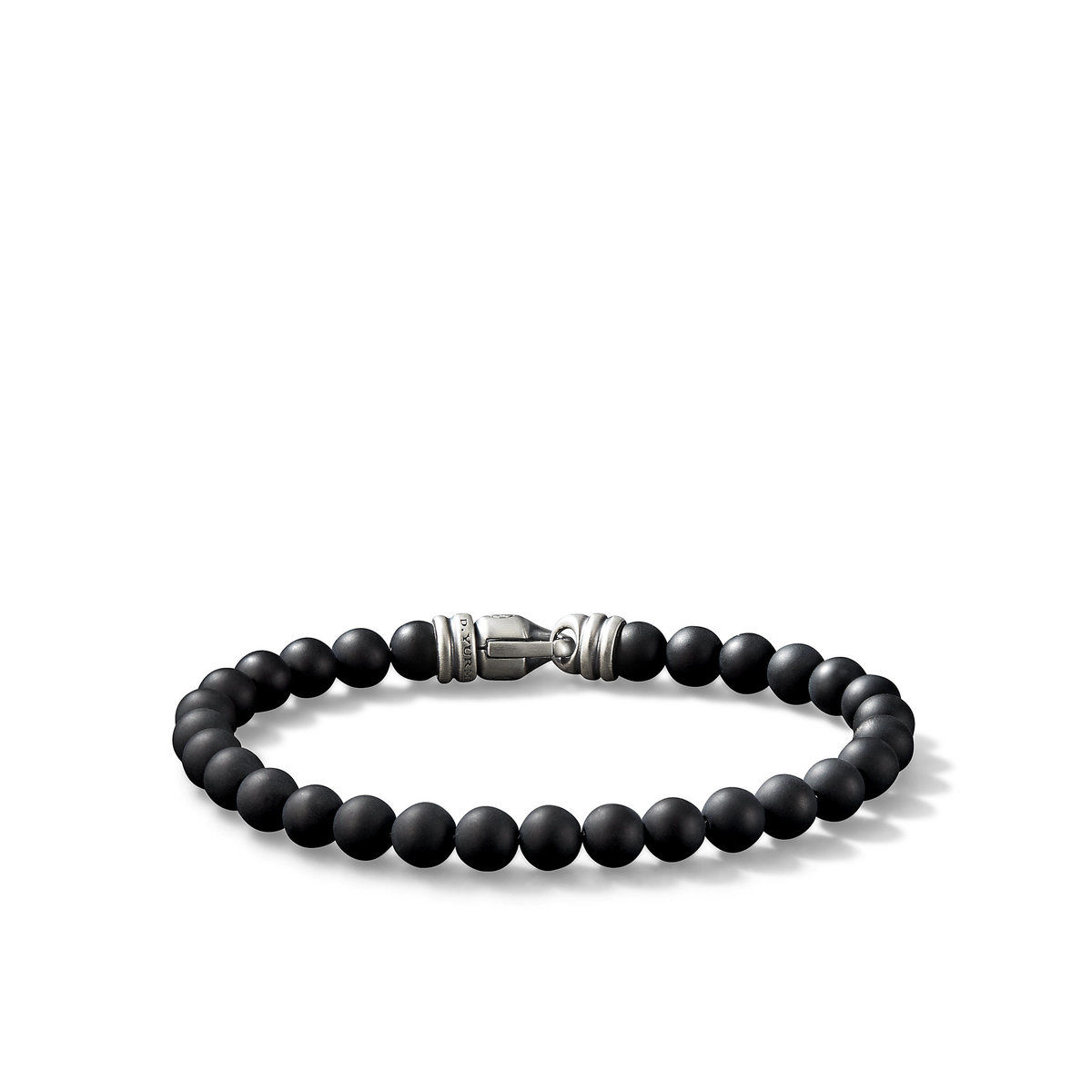 David Yurman Spiritual Beads Bracelet with Black Onyx - 8 Inches