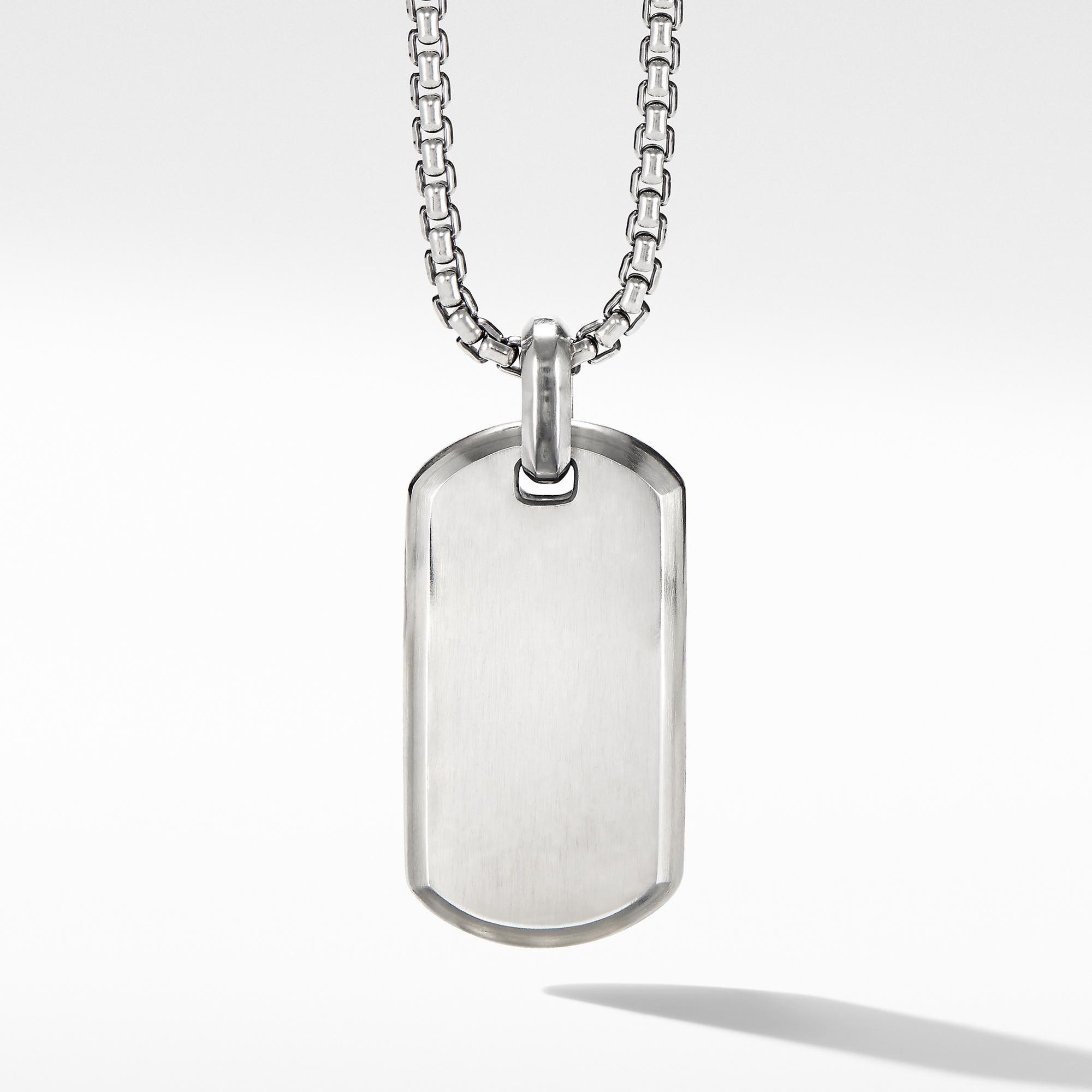 Men's David Yurman Streamline Tag Pendant