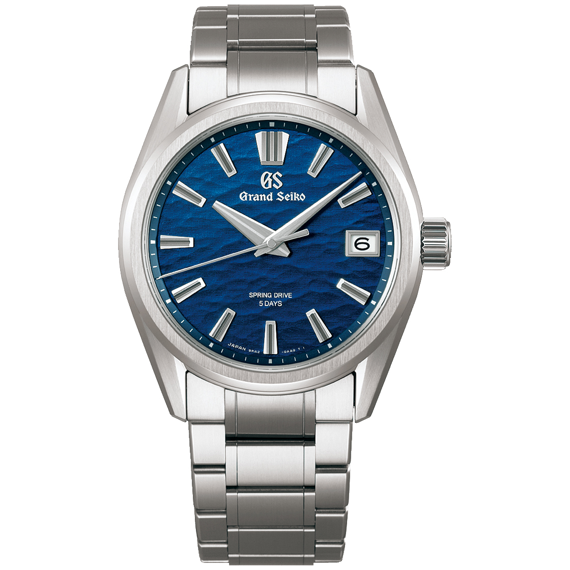 rester labyrint tæmme Men's Grand Seiko Evolution 9 Watch | 40mm | Textured Blue Dial | SLGA021 |  REEDS Jewelers
