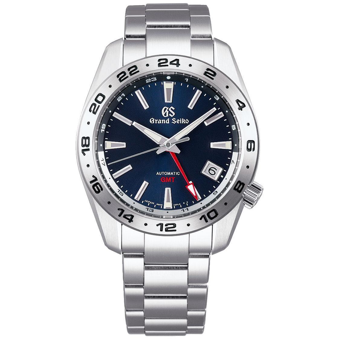 Men's Grand Seiko Sport Quartz Watch, Blue Dial Stainless Steel SBGN005 |  REEDS Jewelers