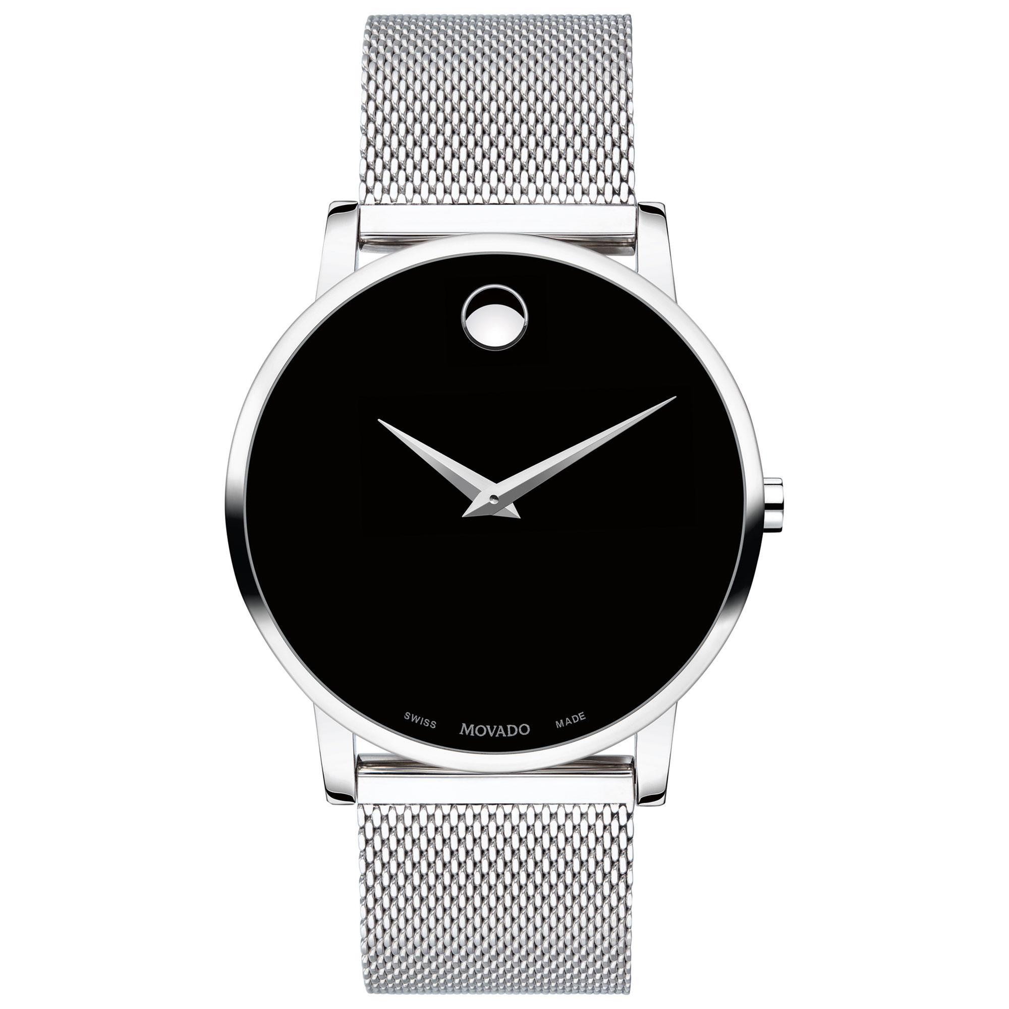 Museum Classic Stainless Steel Watch | 40mm | - Movado 0607219
