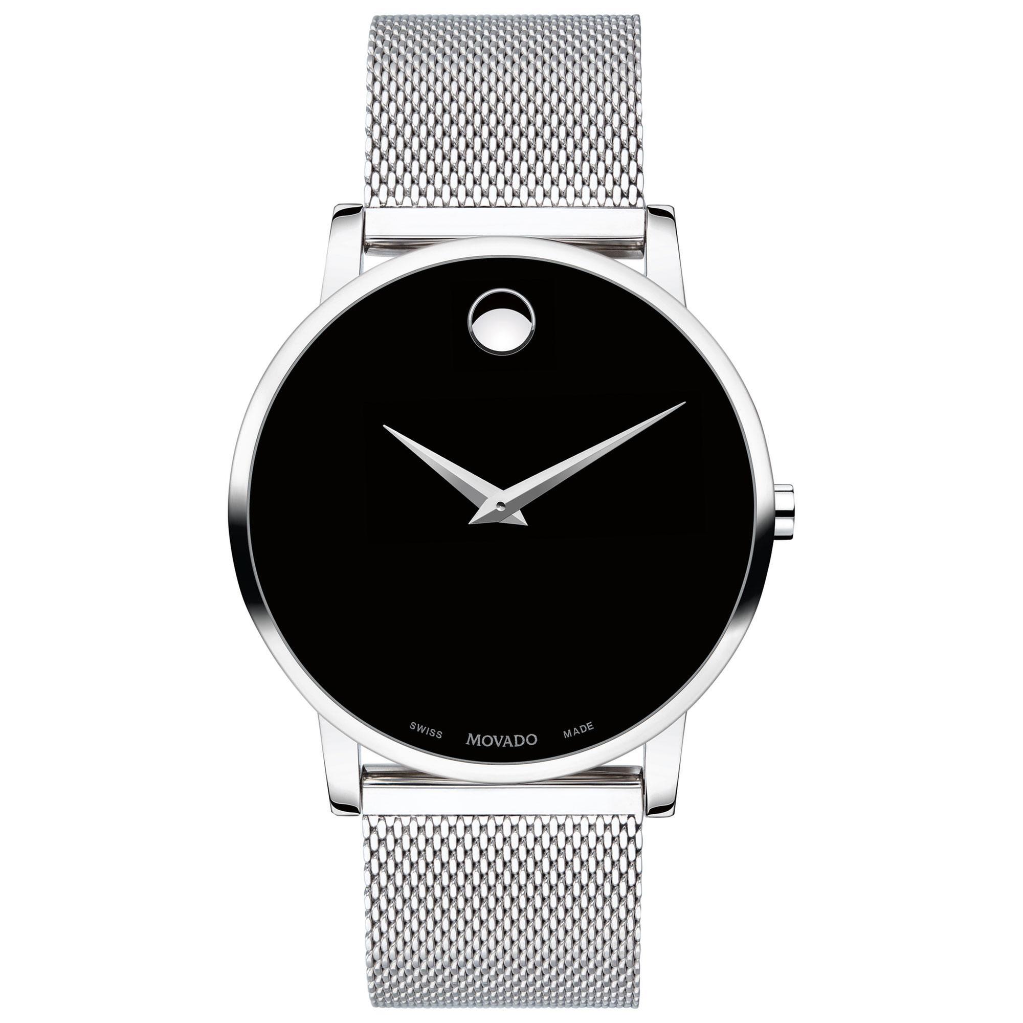 Museum Classic Stainless Steel Watch | 40mm | 0 - Movado 607219