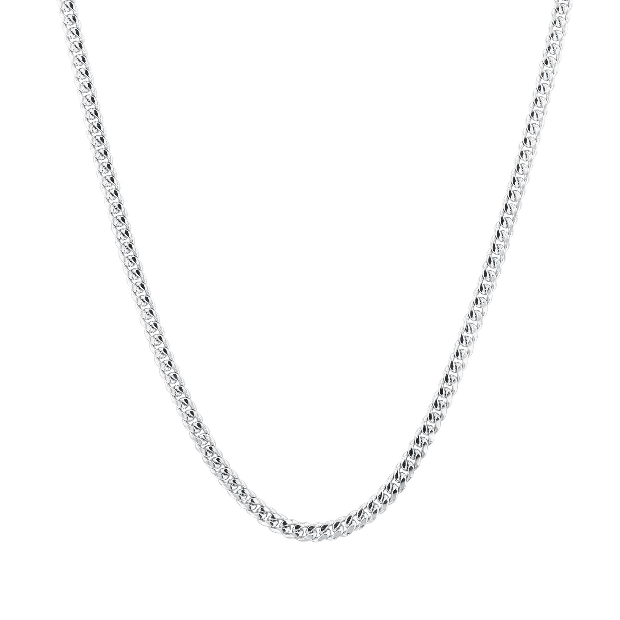 Men's Sterling Silver Cuban Link Chain Necklace | 4.5mm | 22 Inch