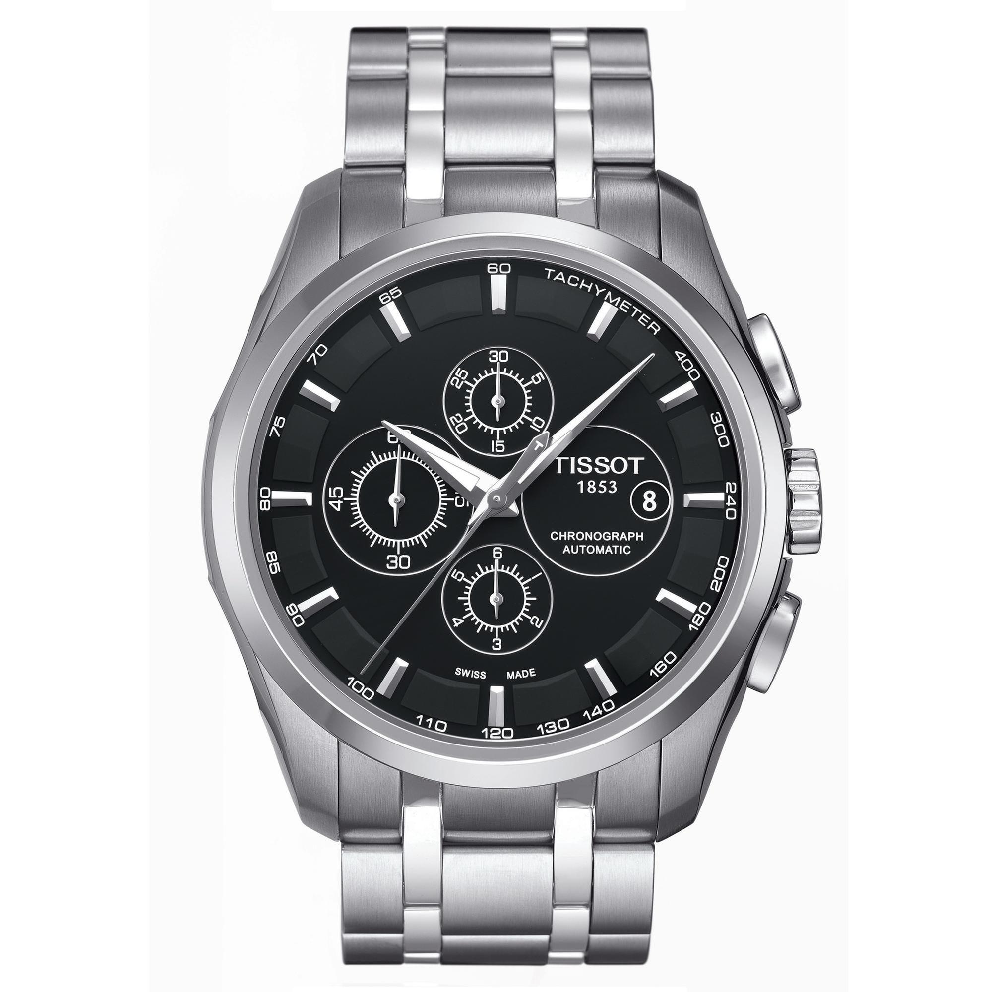 Men's Tissot Couturier Automatic Chronograph Watch T0356271105100