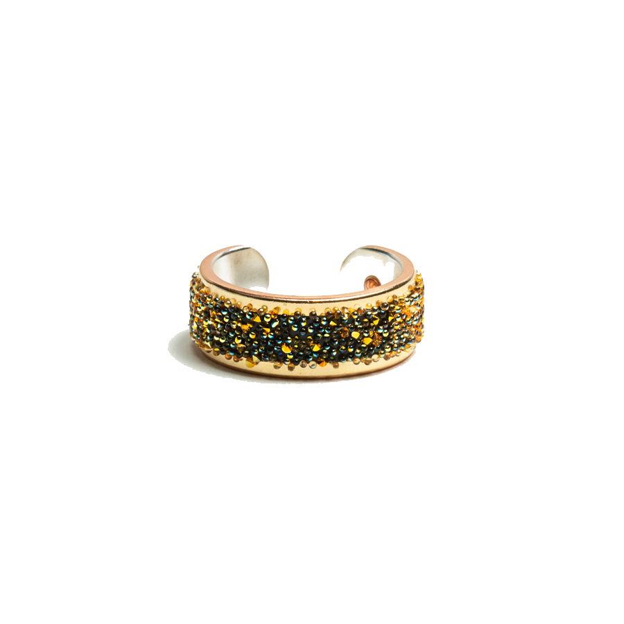 Metal Alchemist Women's Final Sale - Trialchemy(tm) Sunlight Crystal Bonded Ring