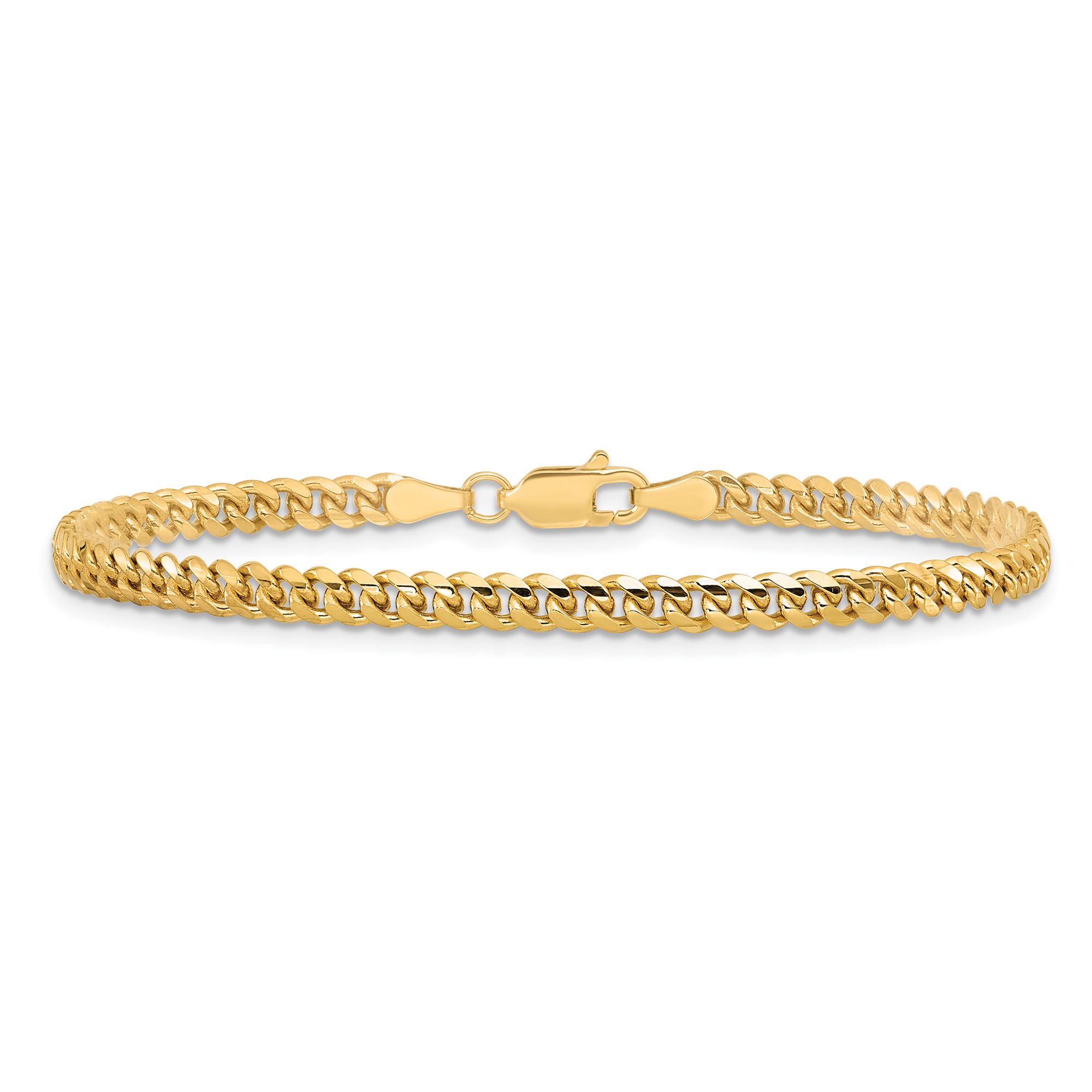 REEDS Miami Cuban 14K Yellow Gold Chain Anklet 35mm 2300$