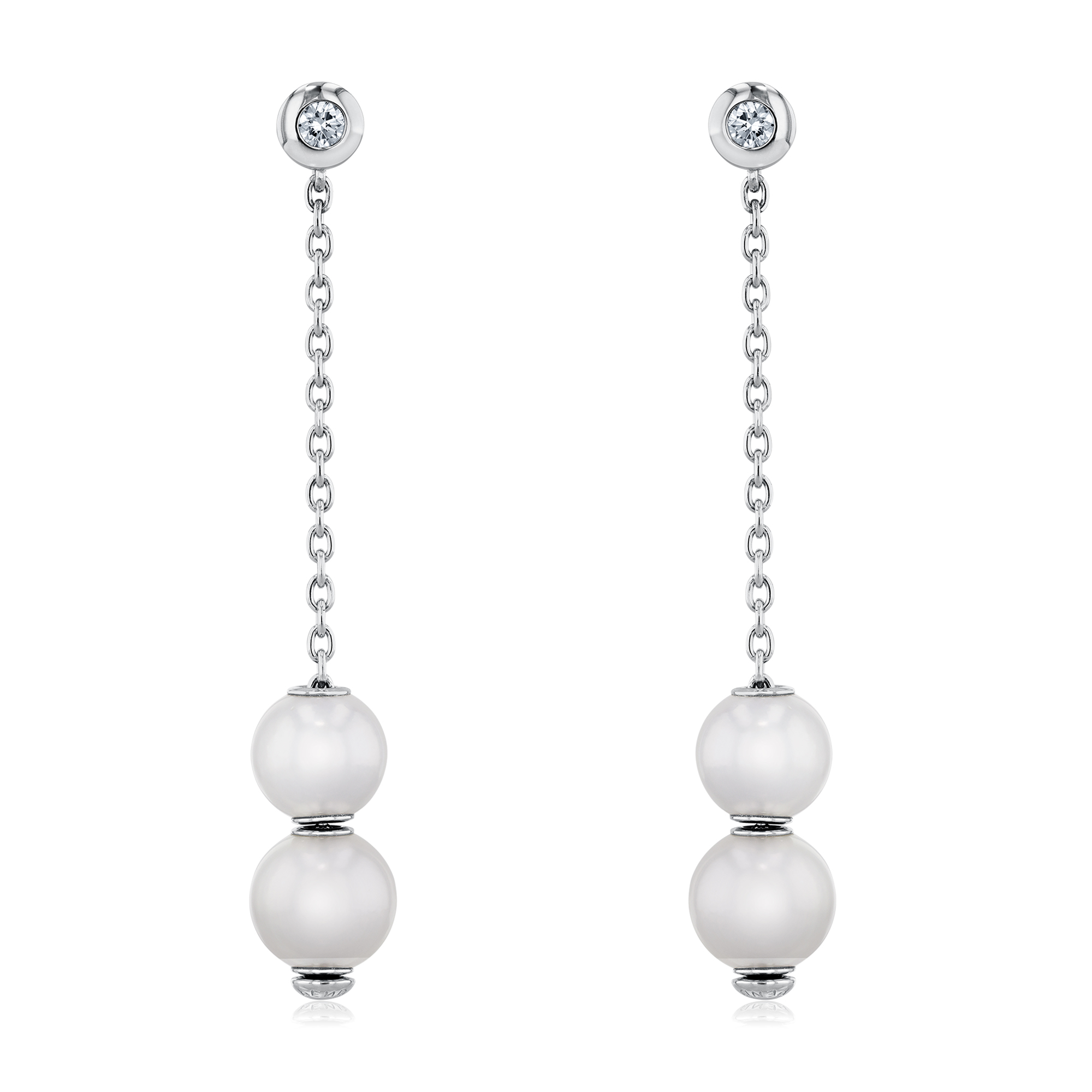 MIKIMOTO Akoya Cultured Pearls in Motion Earrings
