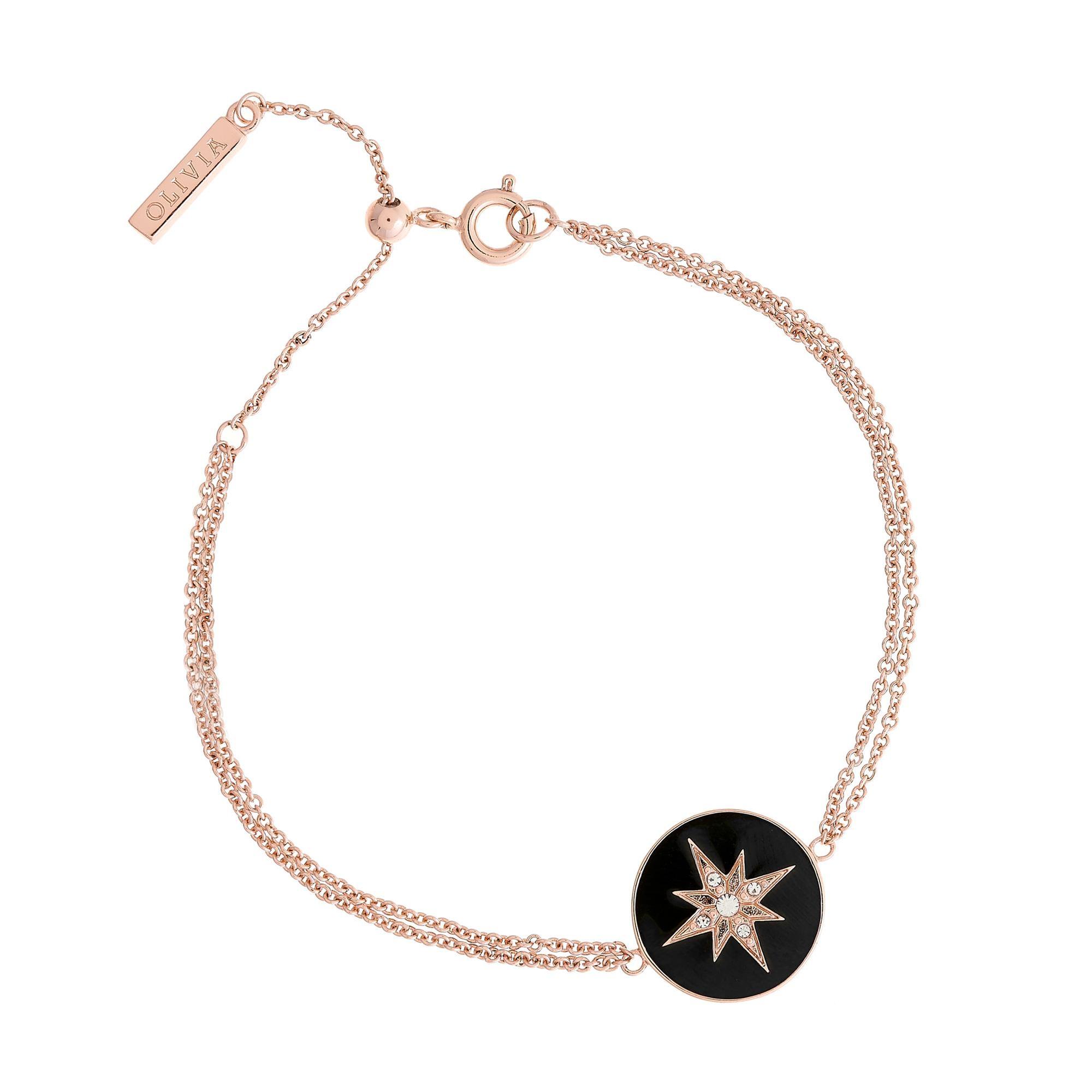 Olivia burton double ring chain 2025 bracelet