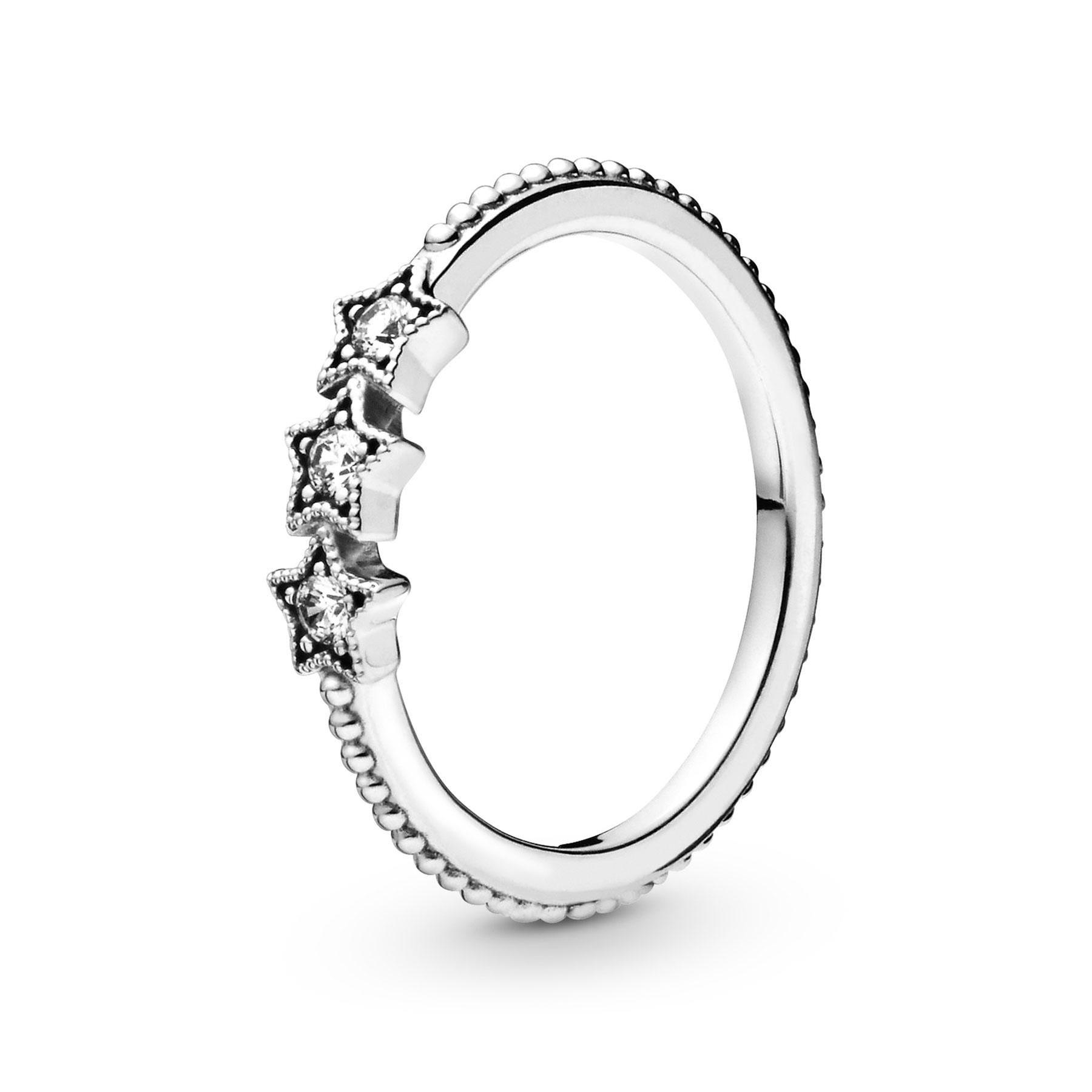 Pandora Women's  Celestial Stars Ring - Size 7