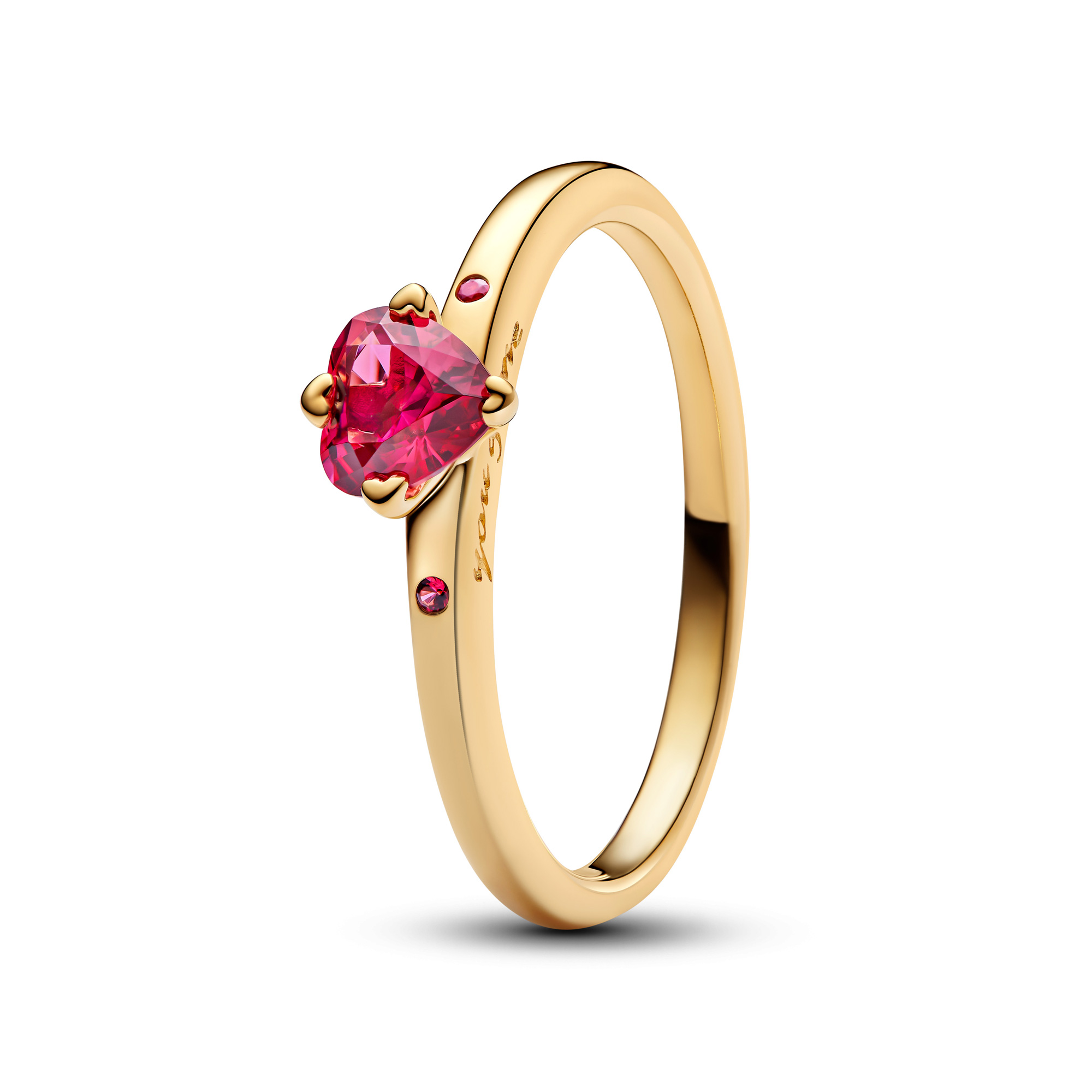 Pandora Women's Explosion of Love Gold-Plated Ring - Size 6