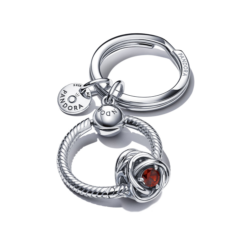 jeg lytter til musik Målestok arabisk Pandora November Birthday Key Chain Set | REEDS Jewelers