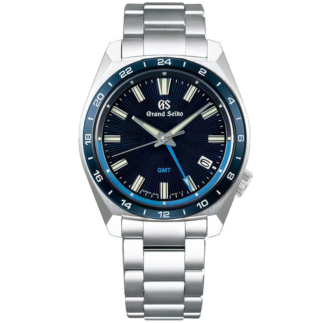 Previously Owned Grand Seiko Sport Quartz Blue Dial Stainless Steel Watch 40mm - Grand Seiko Pre-Owned SBGN021