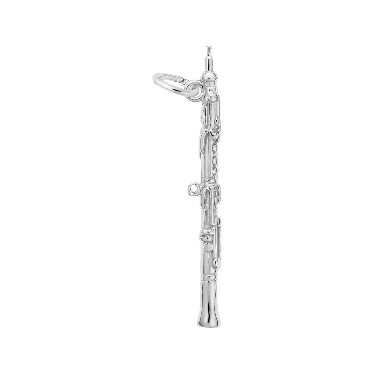 REEDS Sterling Silver Oboe 3D Charm