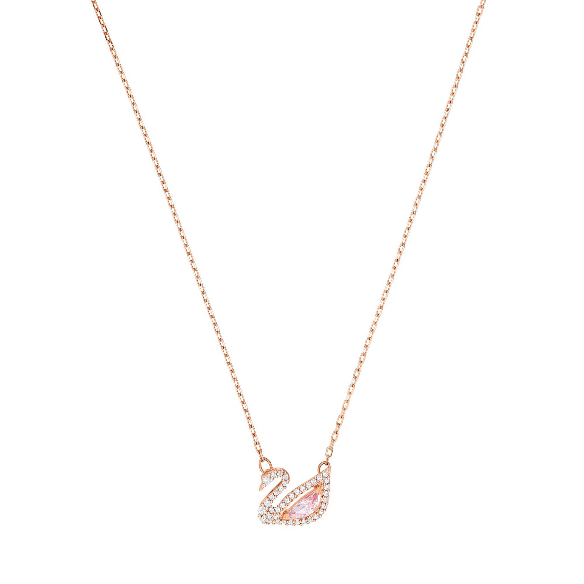 Swarovski Crystal Dazzling Swan Necklace
