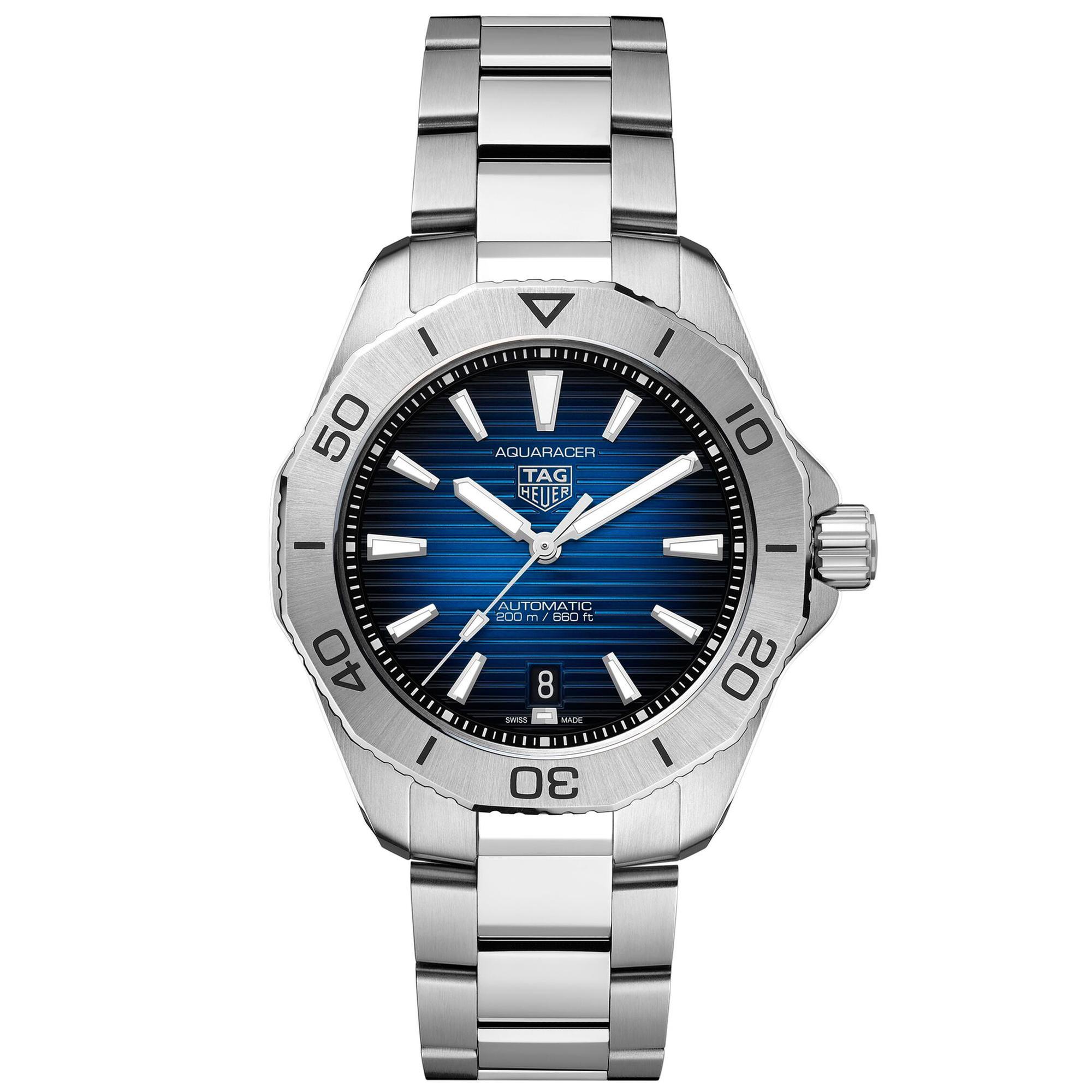 TAG Heuer AQUARACER Professional 200 Date Automatic Blue Dial Wat