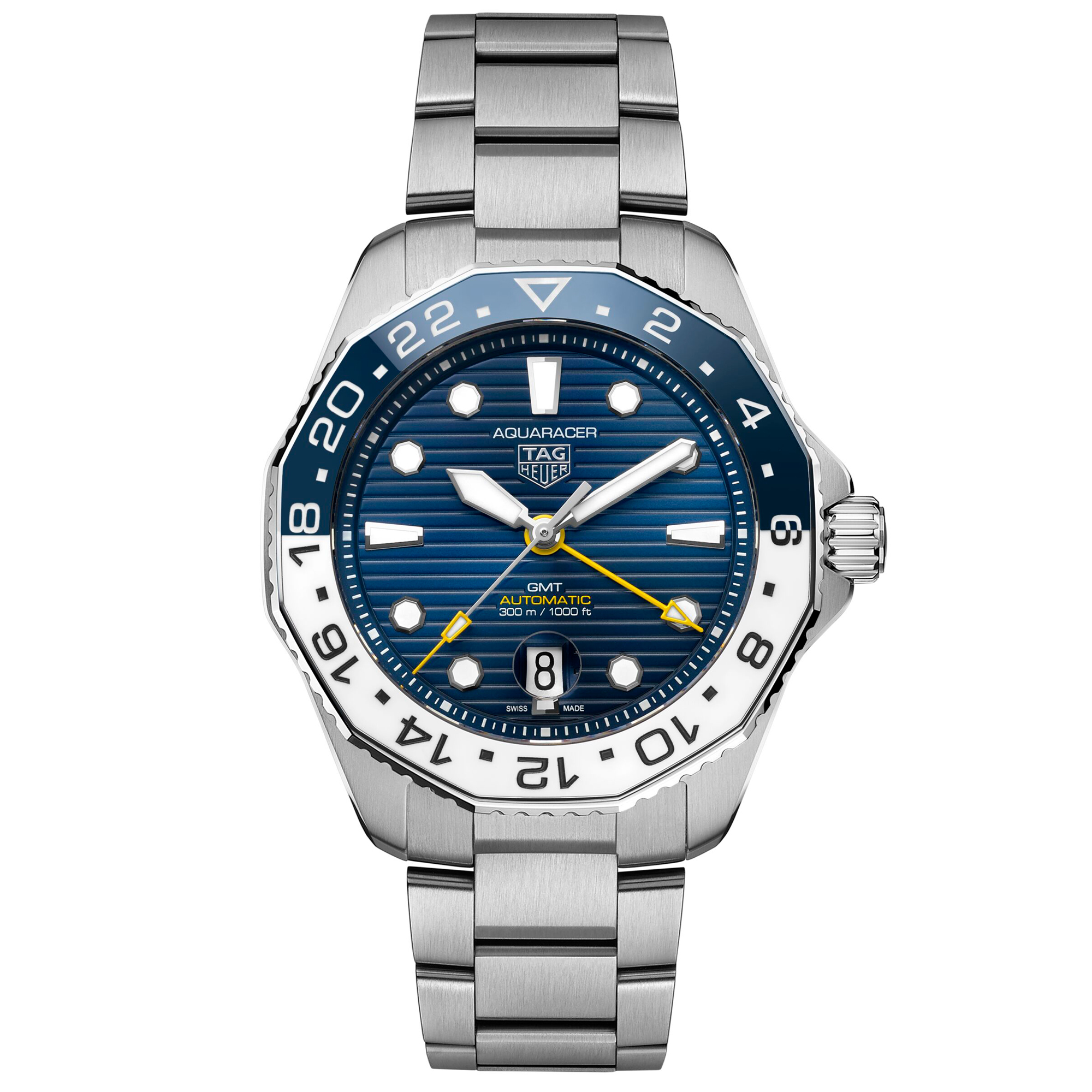 TAG Heuer AQUARACER Professional 300 GMT Automatic Stainless Steel Watch | 43mm | WBP2010.BA0632
