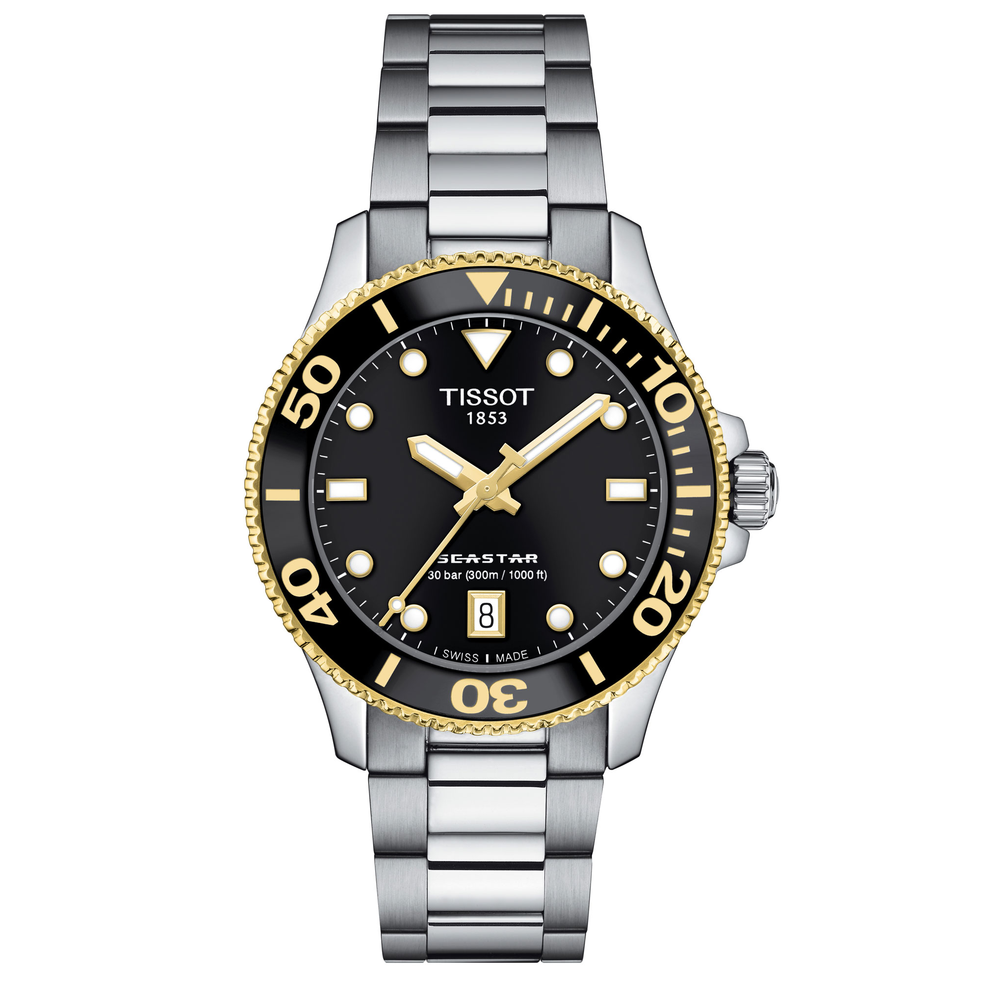 Tissot T-Sport Seastar 1000 Quartz Diver Stainless Steel Bracelet