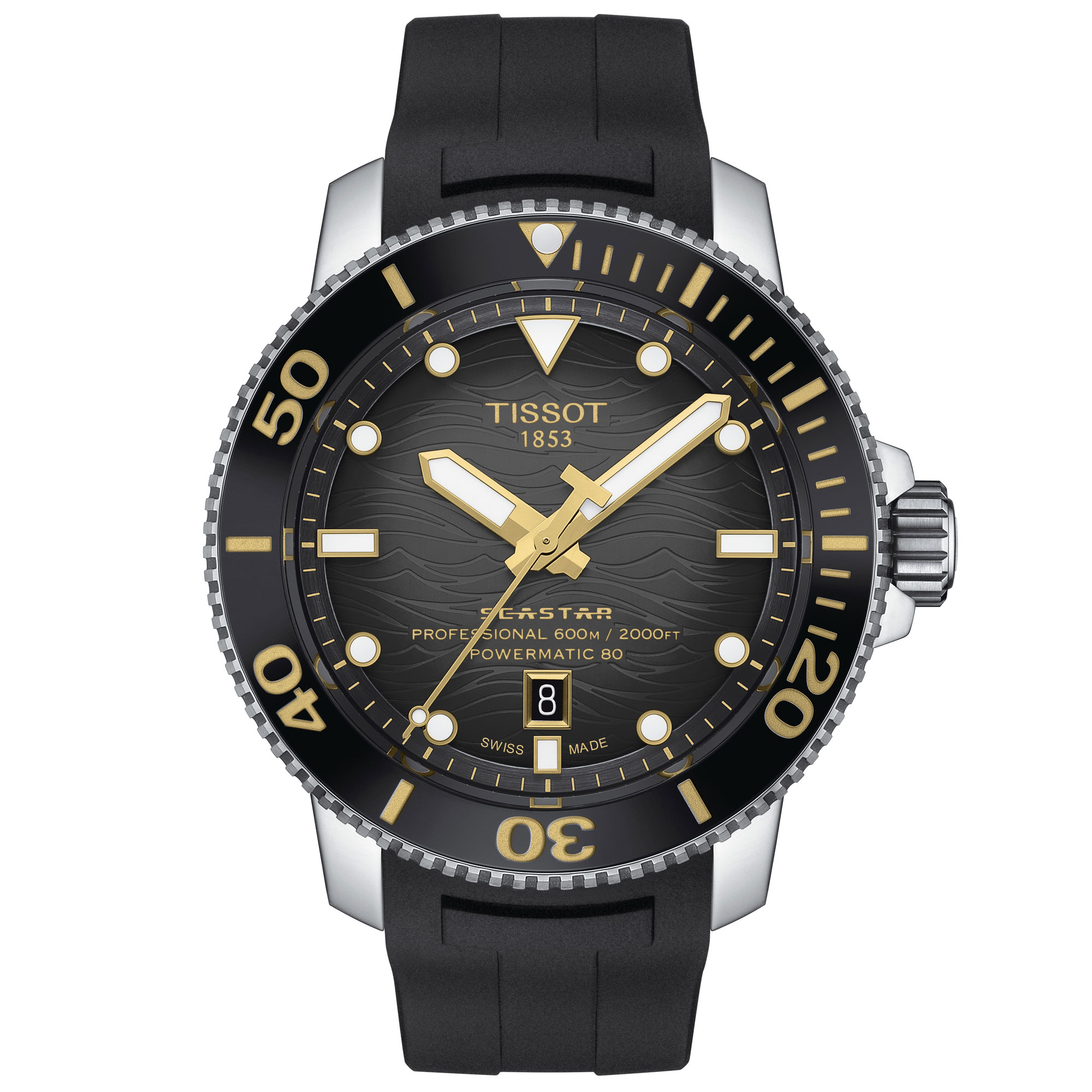 Tissot T-Sport Seastar 2000 Professional Powermatic 80 Certified 