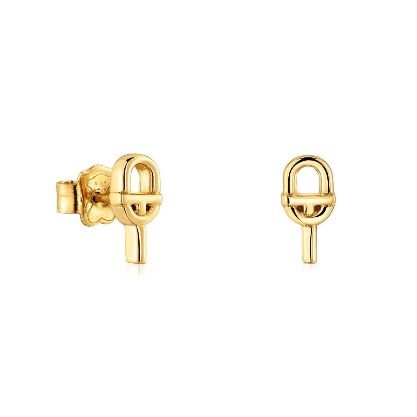 TOUS Manifesto Gold-Plated Stud Earrings