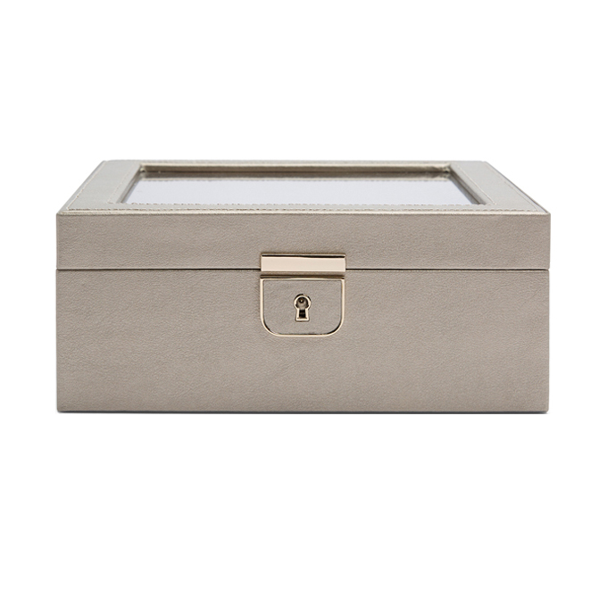 Wolf Palermo Pewter 6-Piece Watch Box