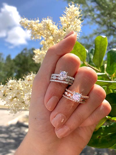Stackable Engagement Rings