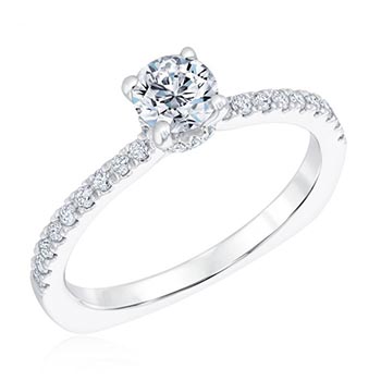 Kleinfeld Fine Jewelry Madison Engagement Ring 3/4ctw